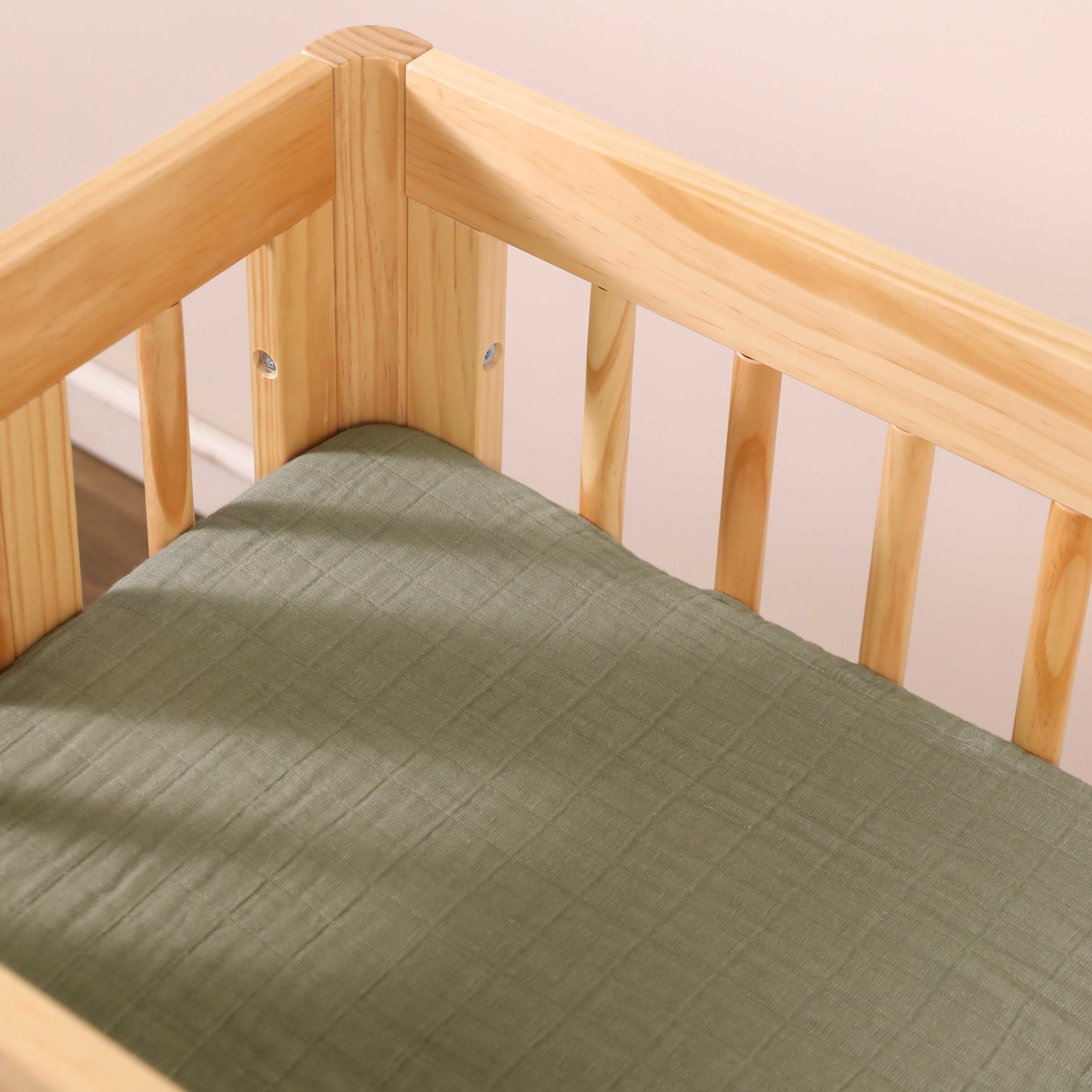 All-Stages Bassinet Sheet in GOTS Certified Organic Muslin Cotton - Image 126