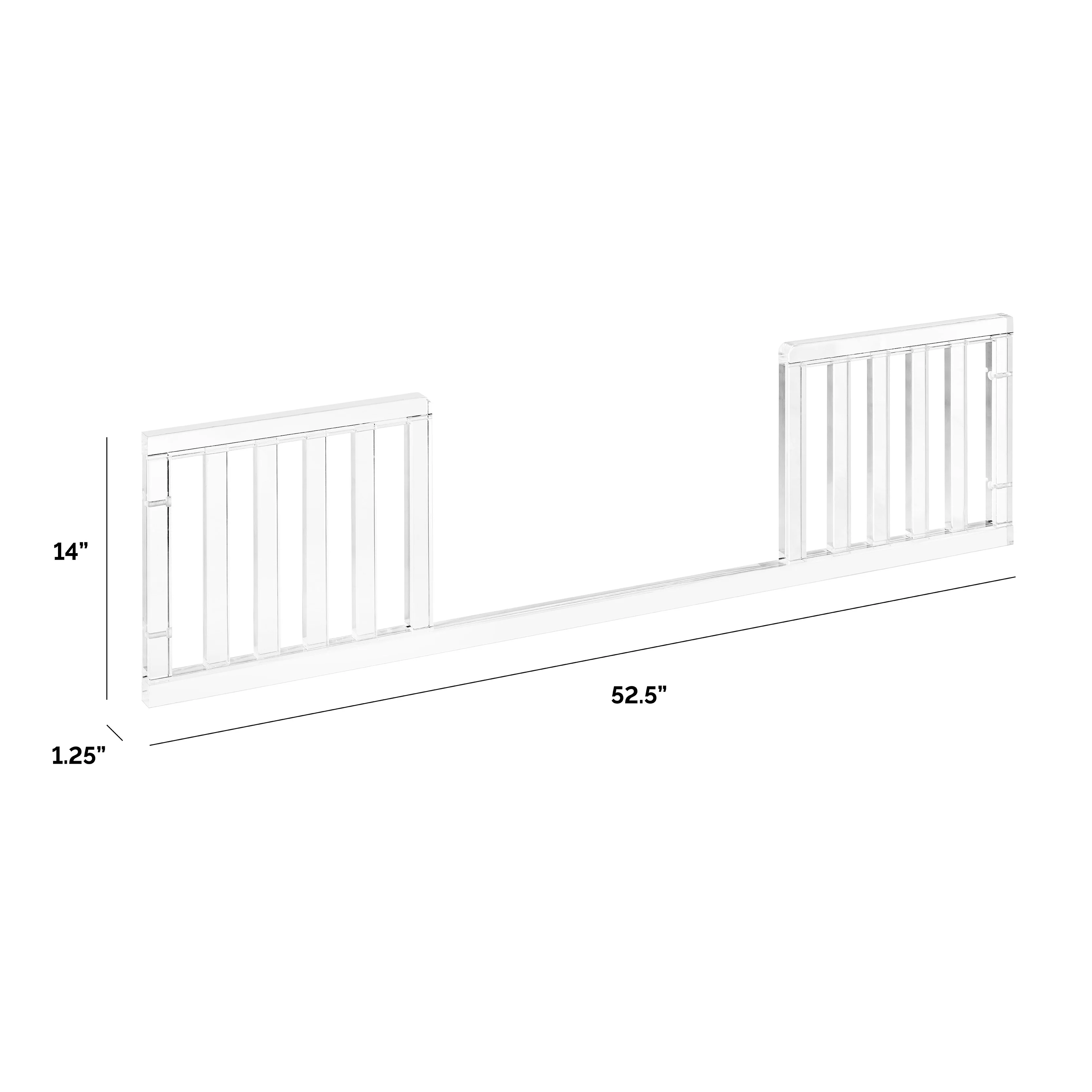 Altair Acrylic Toddler Bed Conversion Kit - Image 3