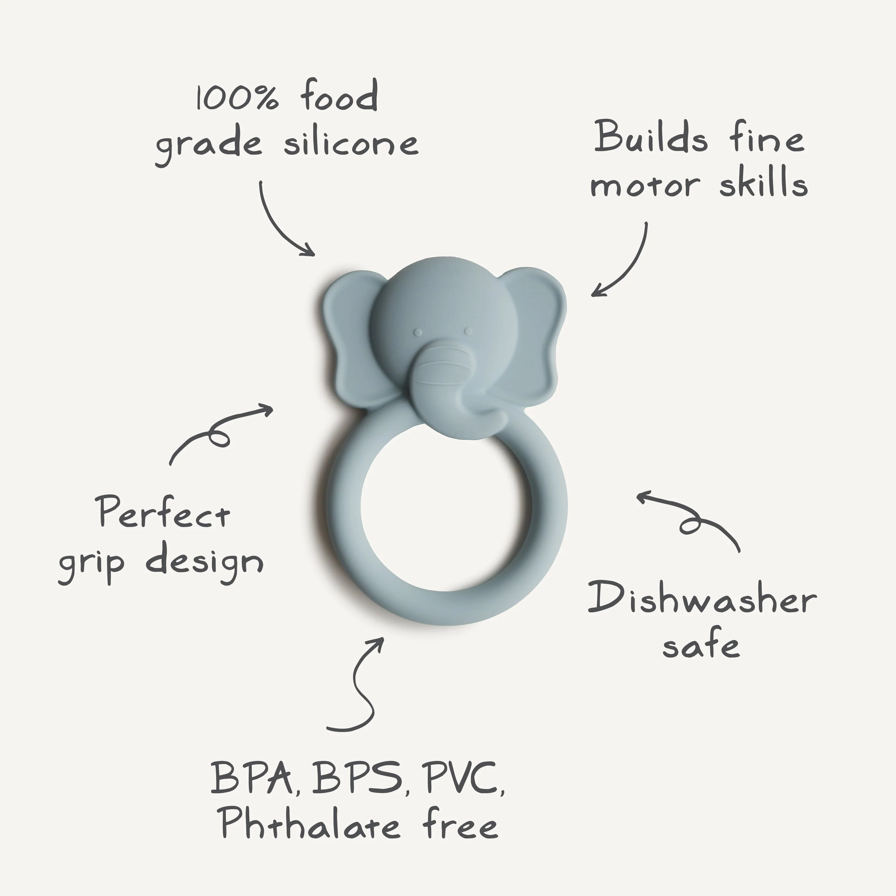 Mushie Animal Ring Teethers - Image 10
