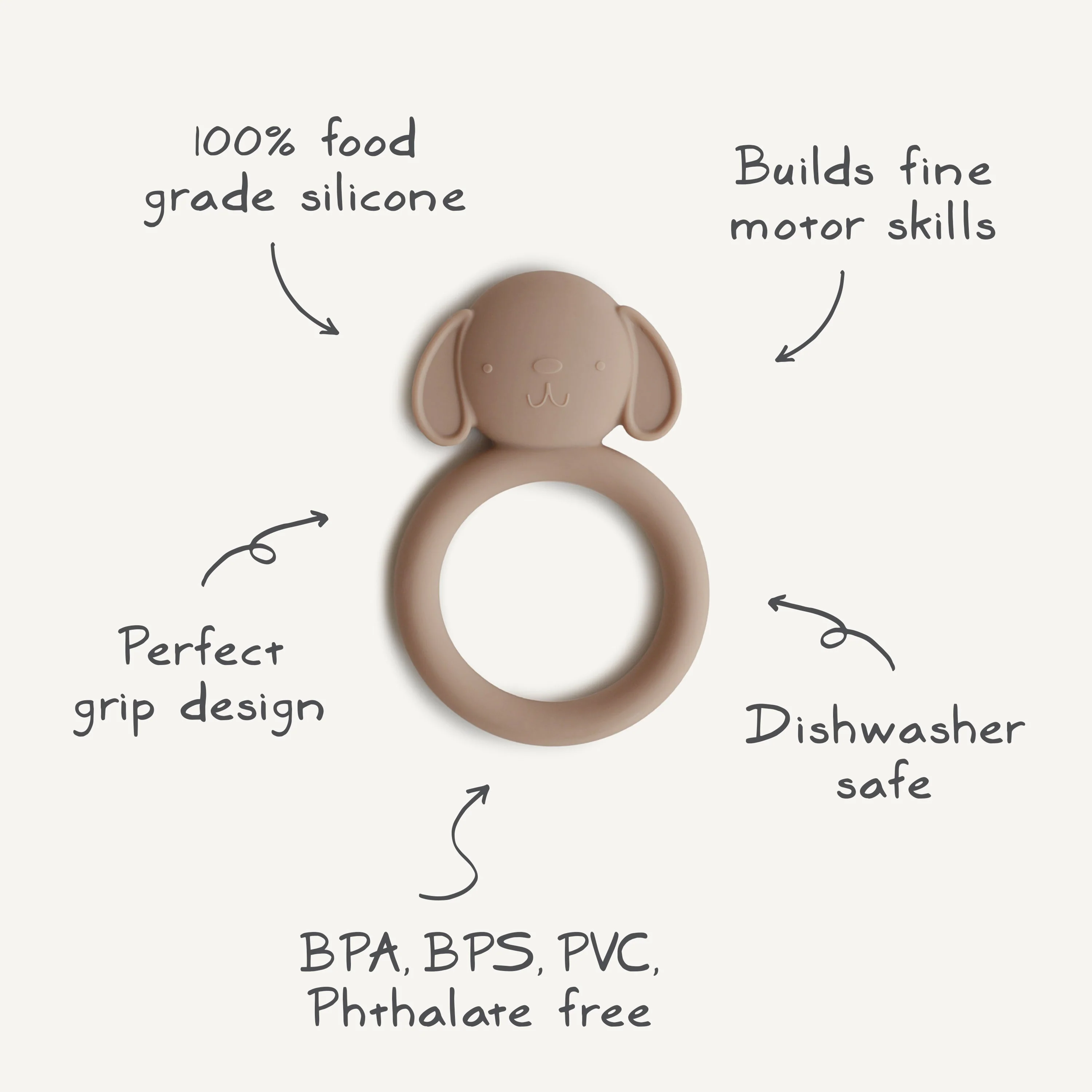 Mushie Animal Ring Teethers - Image 9
