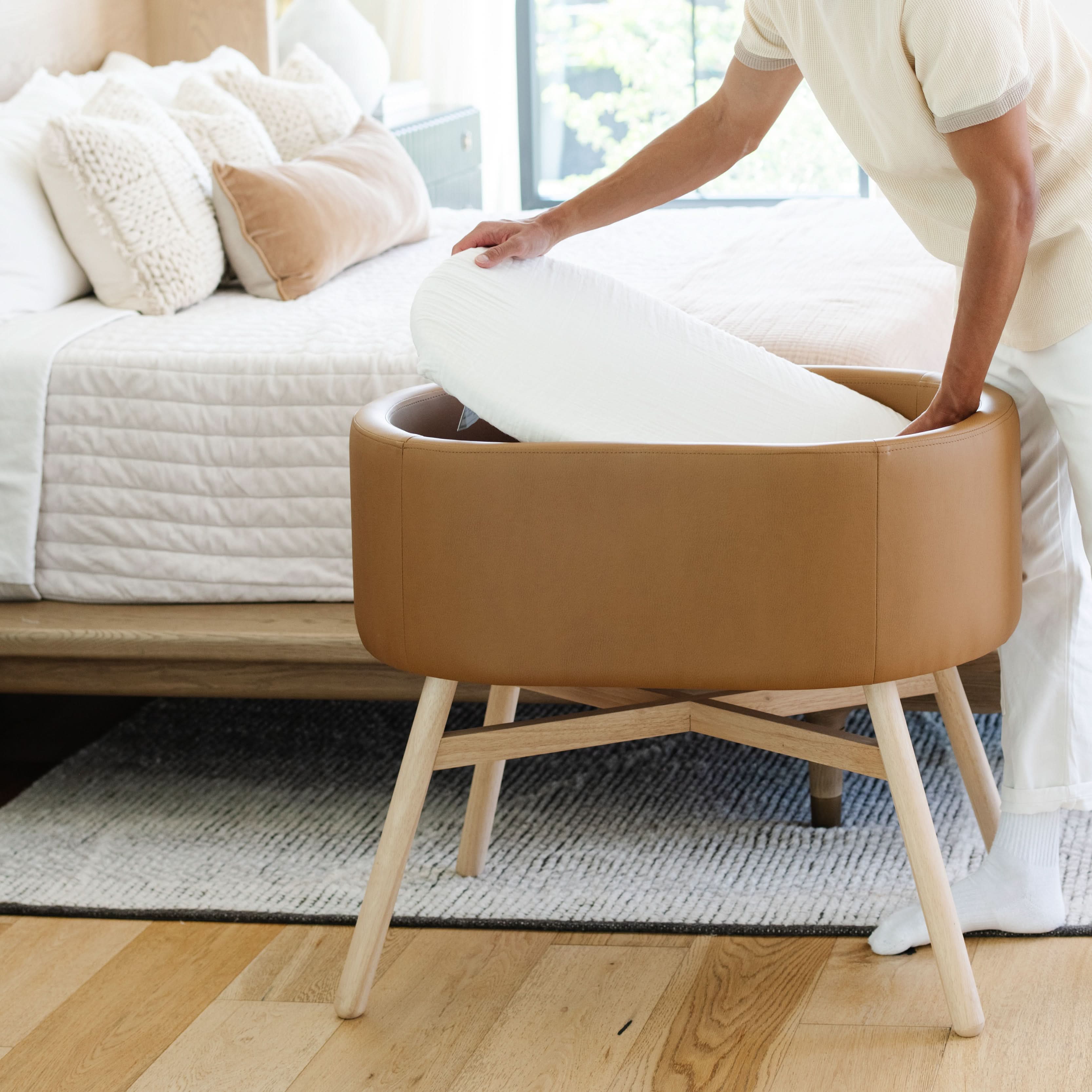 babyletto x GATHRE Capsule Bassinet - Image 4