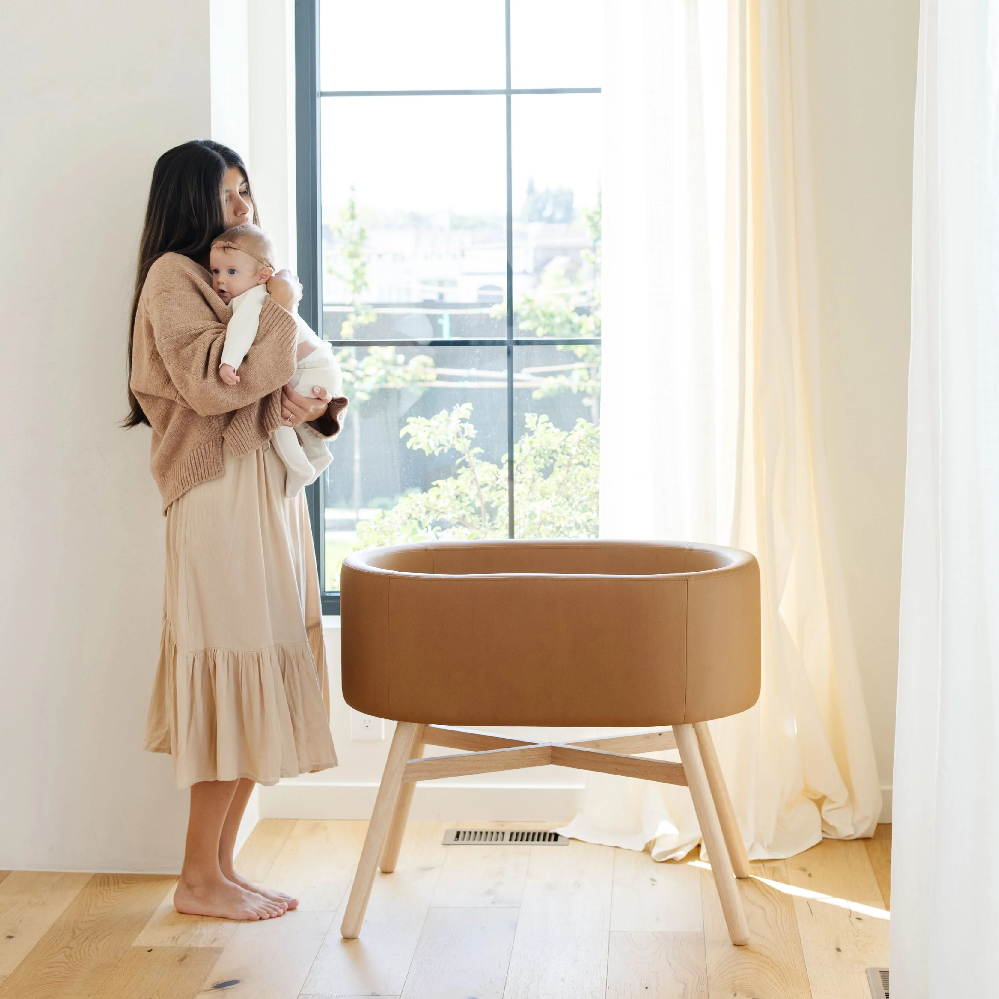 babyletto x GATHRE Capsule Bassinet - Image 5