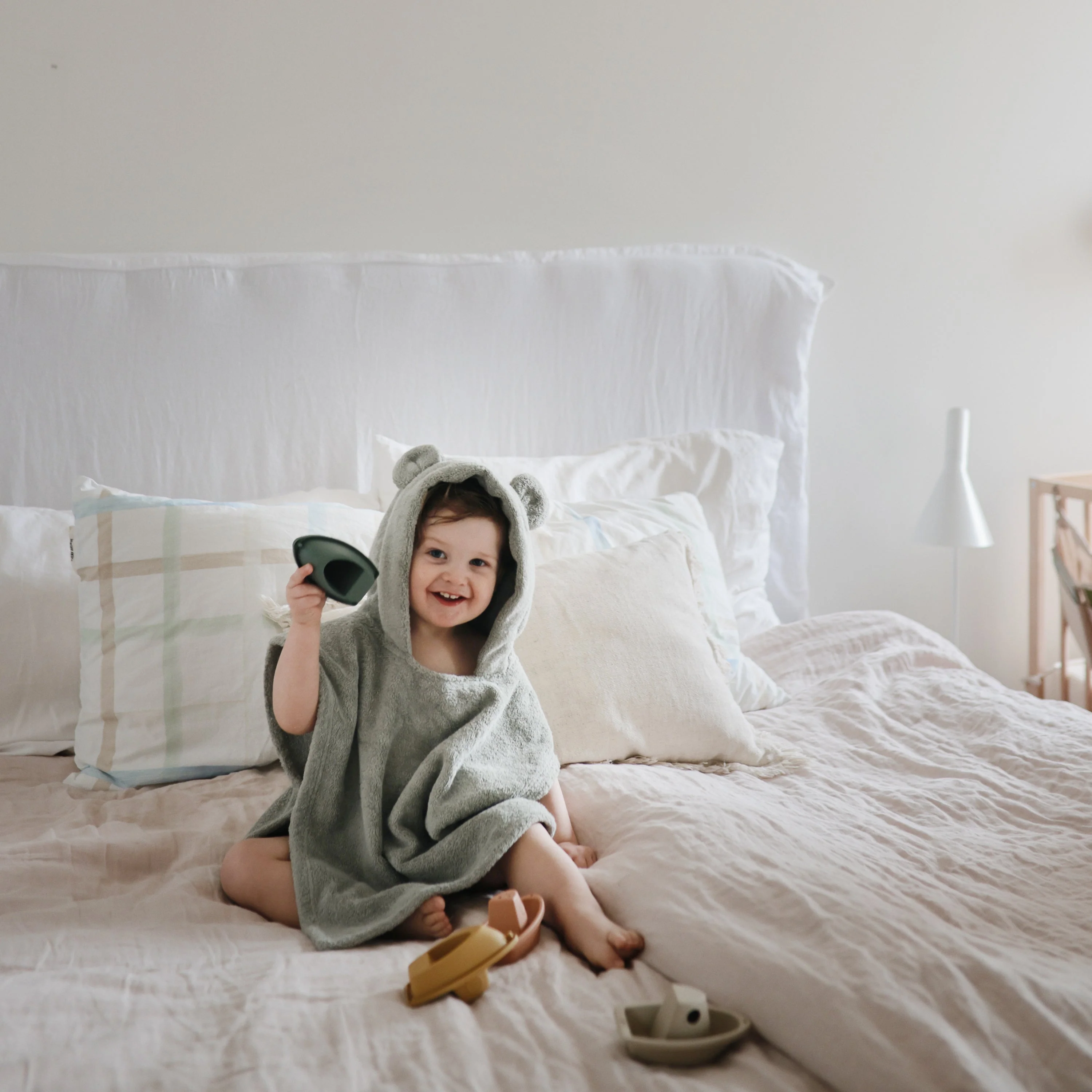 Mushie Bear Poncho Towel - Image 9