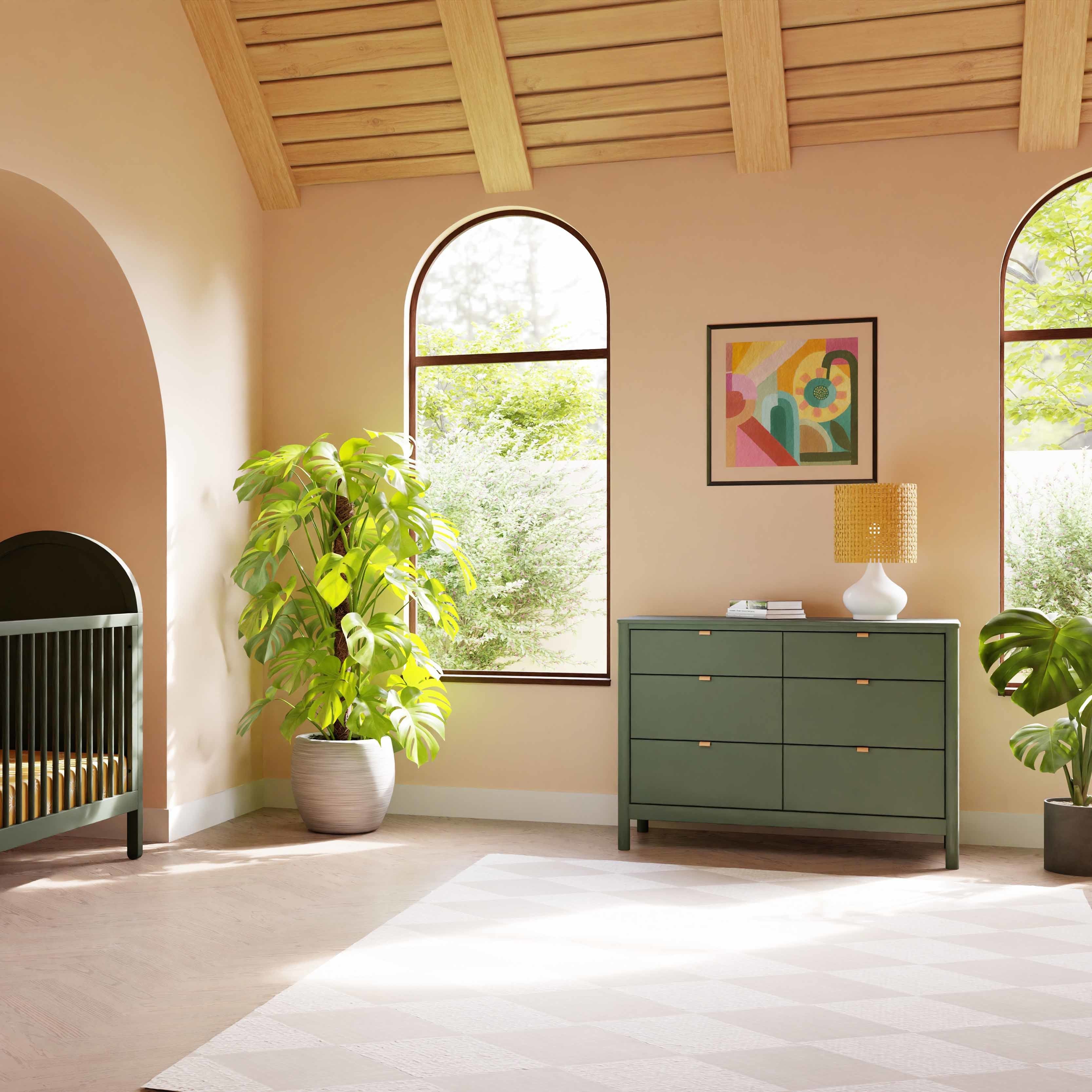 Bondi 6-Drawer Assembled Dresser - Image 4
