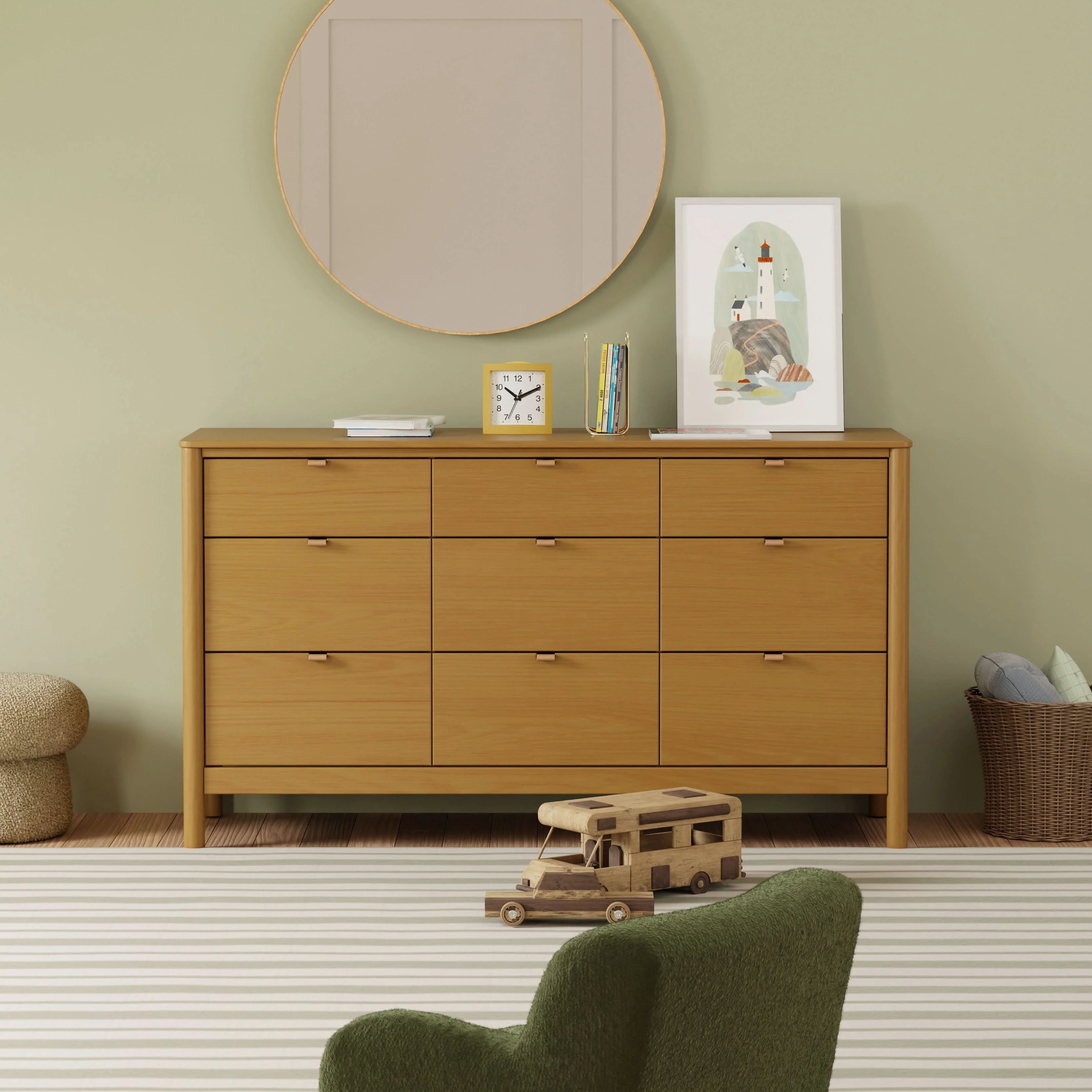 Bondi 9-Drawer Assembled Dresser - Image 20
