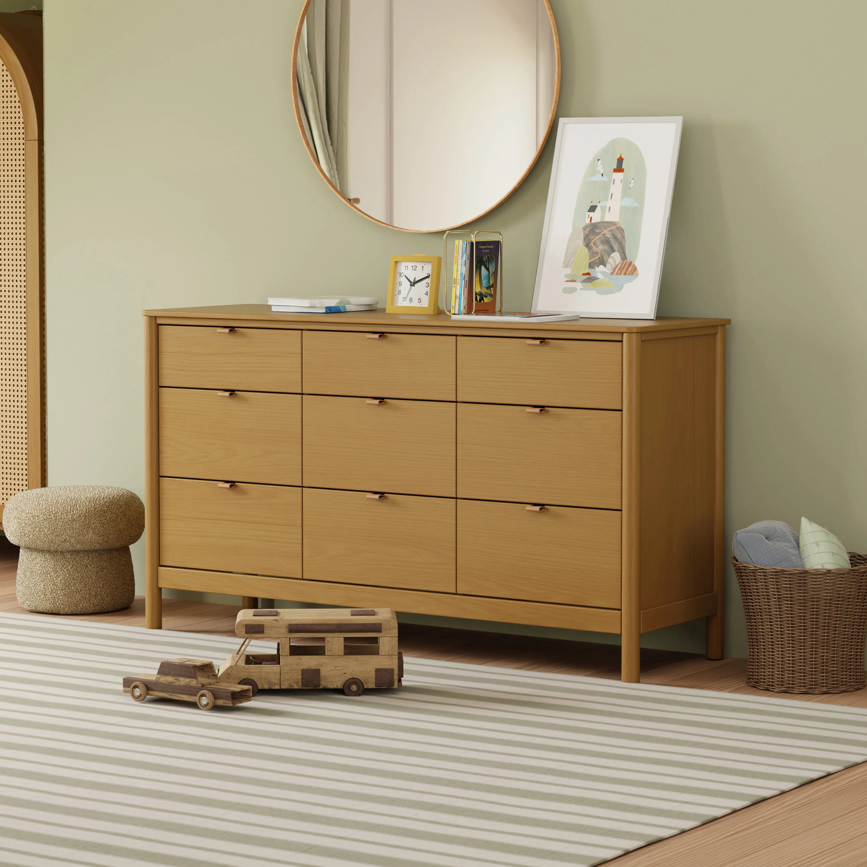Bondi 9-Drawer Assembled Dresser - Image 21