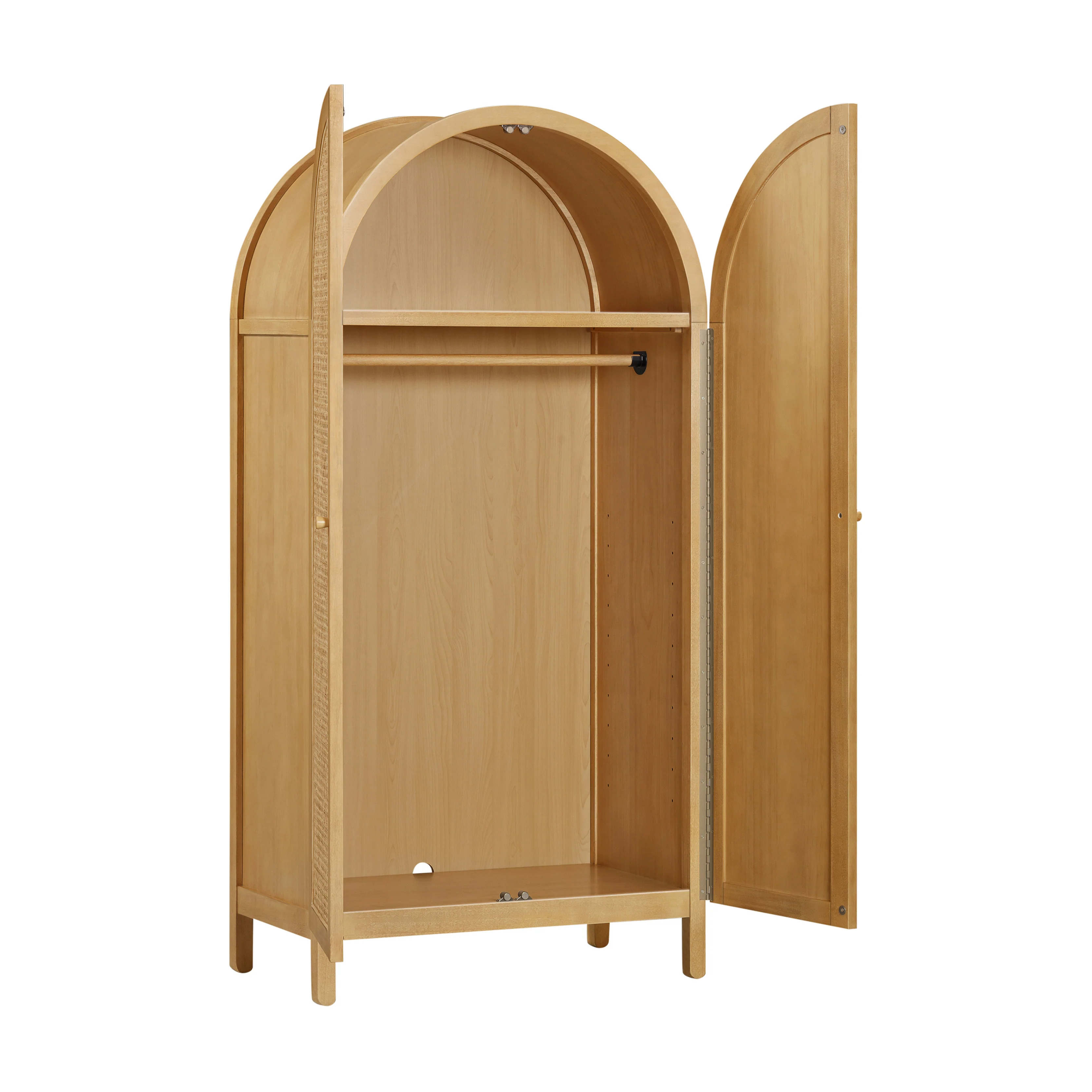 Bondi Cane Assembled Armoire - Image 6