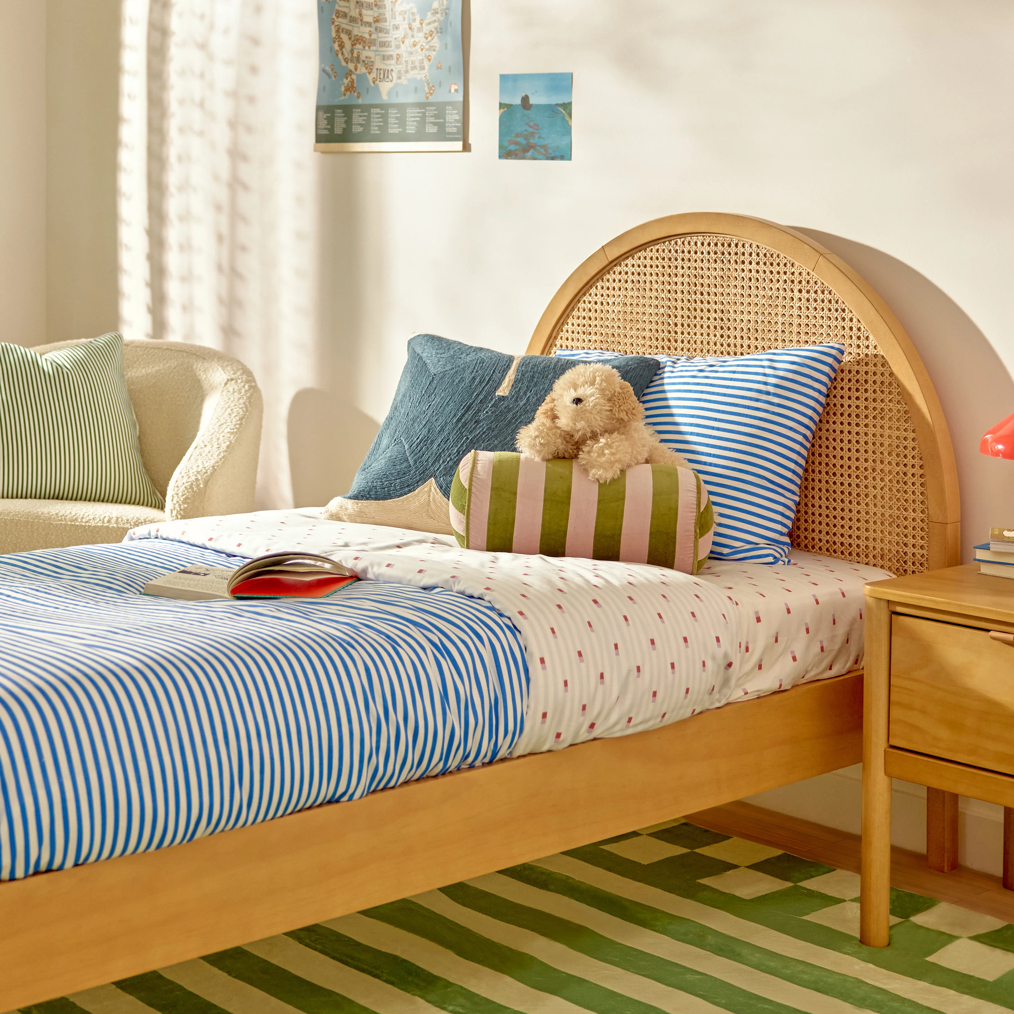Bondi Cane Twin Bed - Image 2