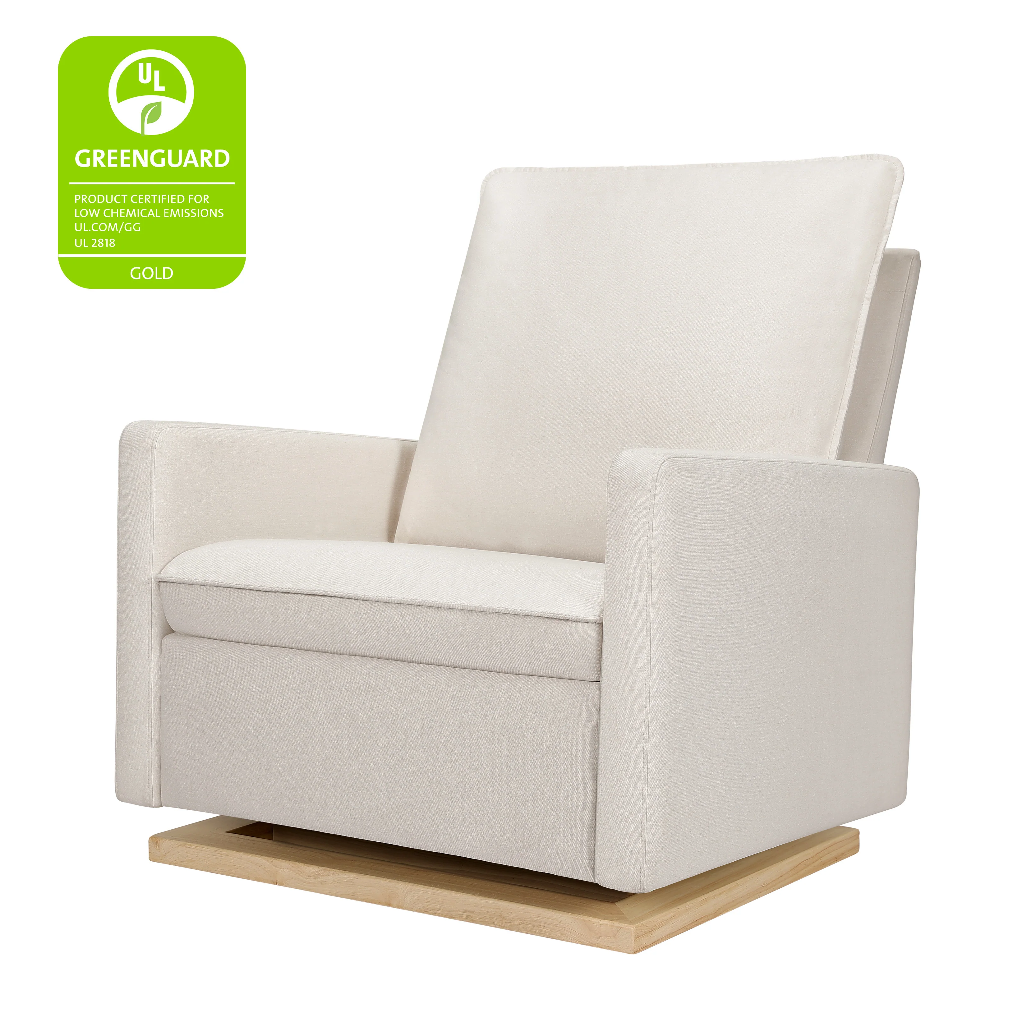 Cali Pillowback Chair and a Half Glider in Eco-Performance Fabric | Water Repellent & Stain Resistant - Image 19