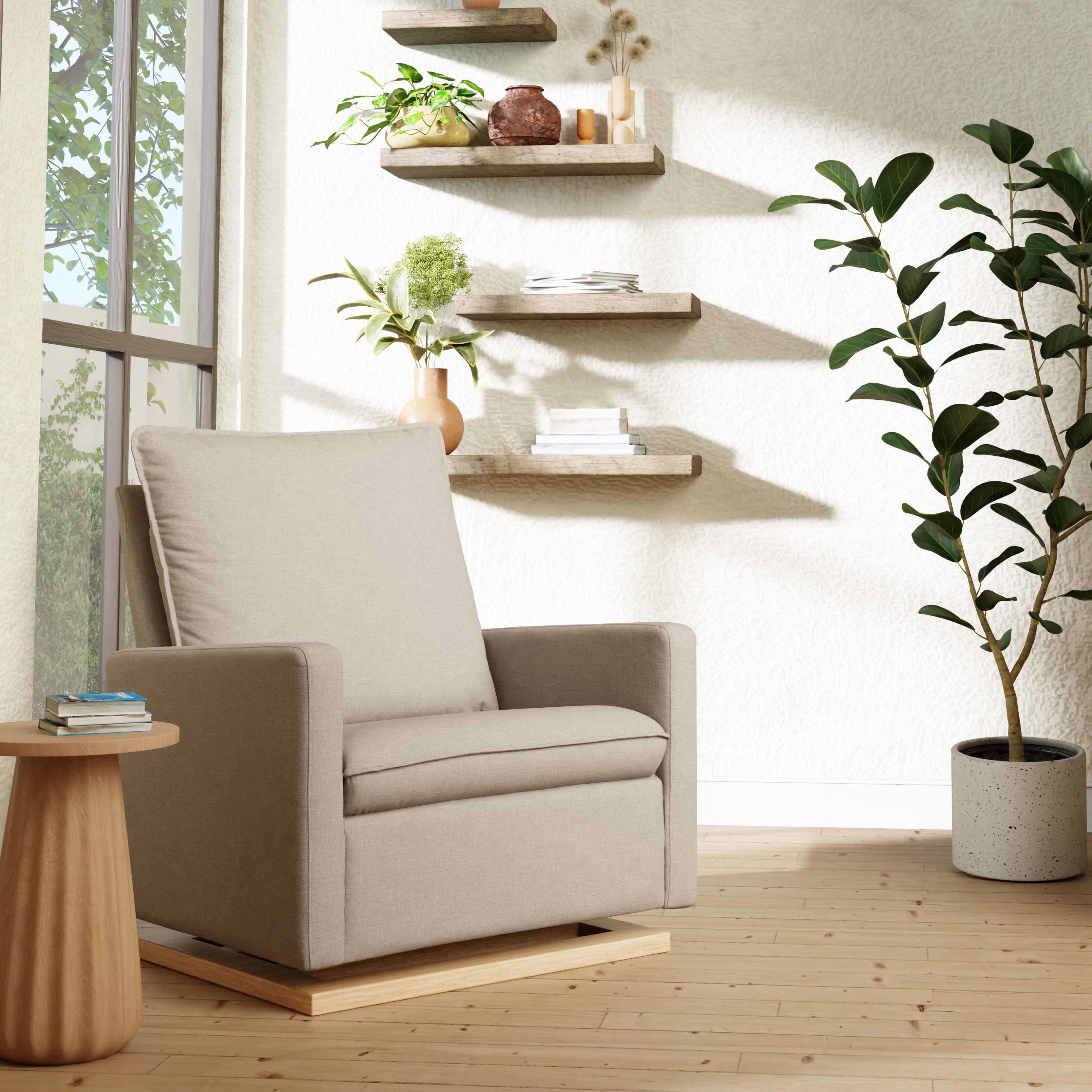 Cali Pillowback Chair and a Half Glider in Eco-Performance Fabric | Water Repellent & Stain Resistant - Image 4