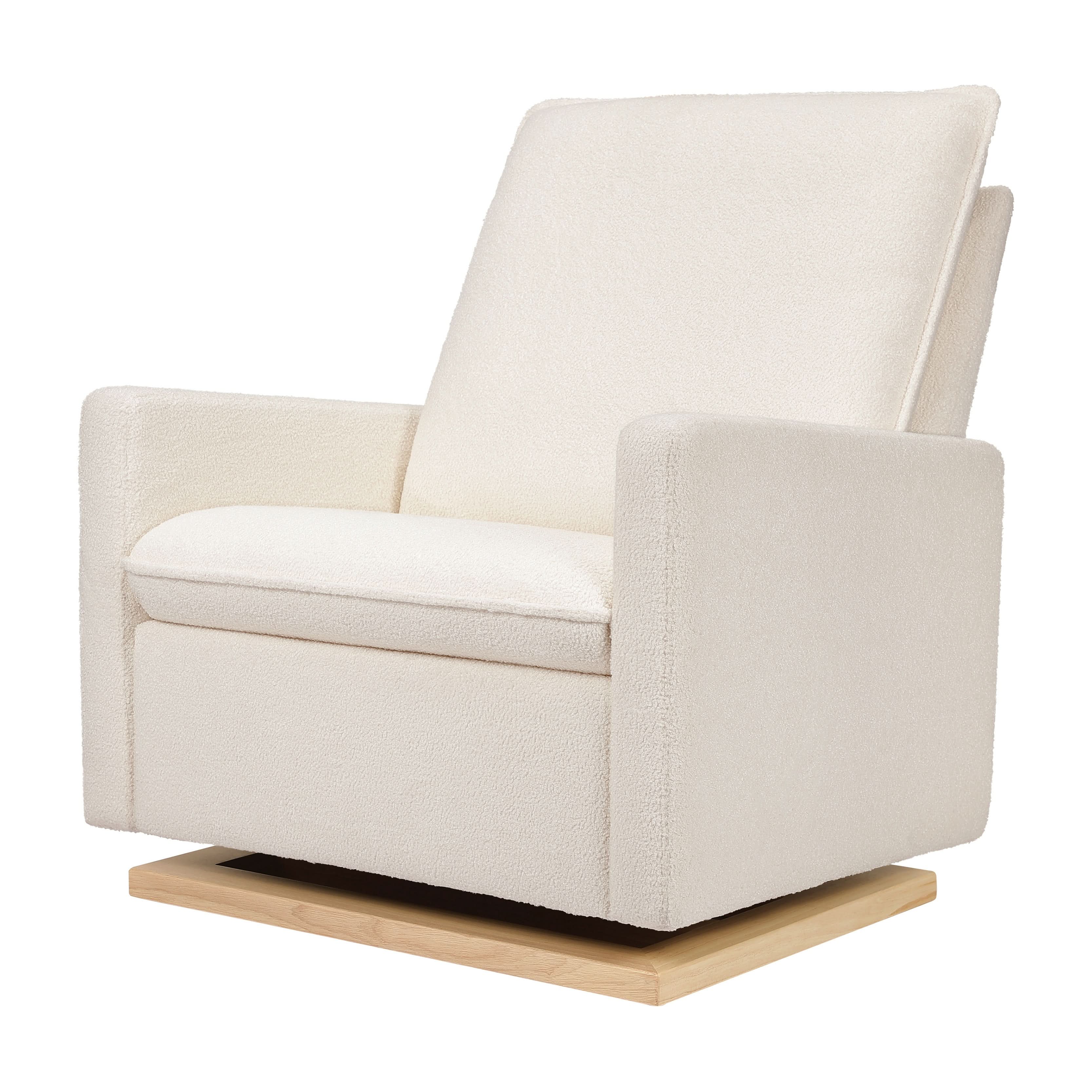Cali Pillowback Chair and a Half Glider in Fleece - Image 10