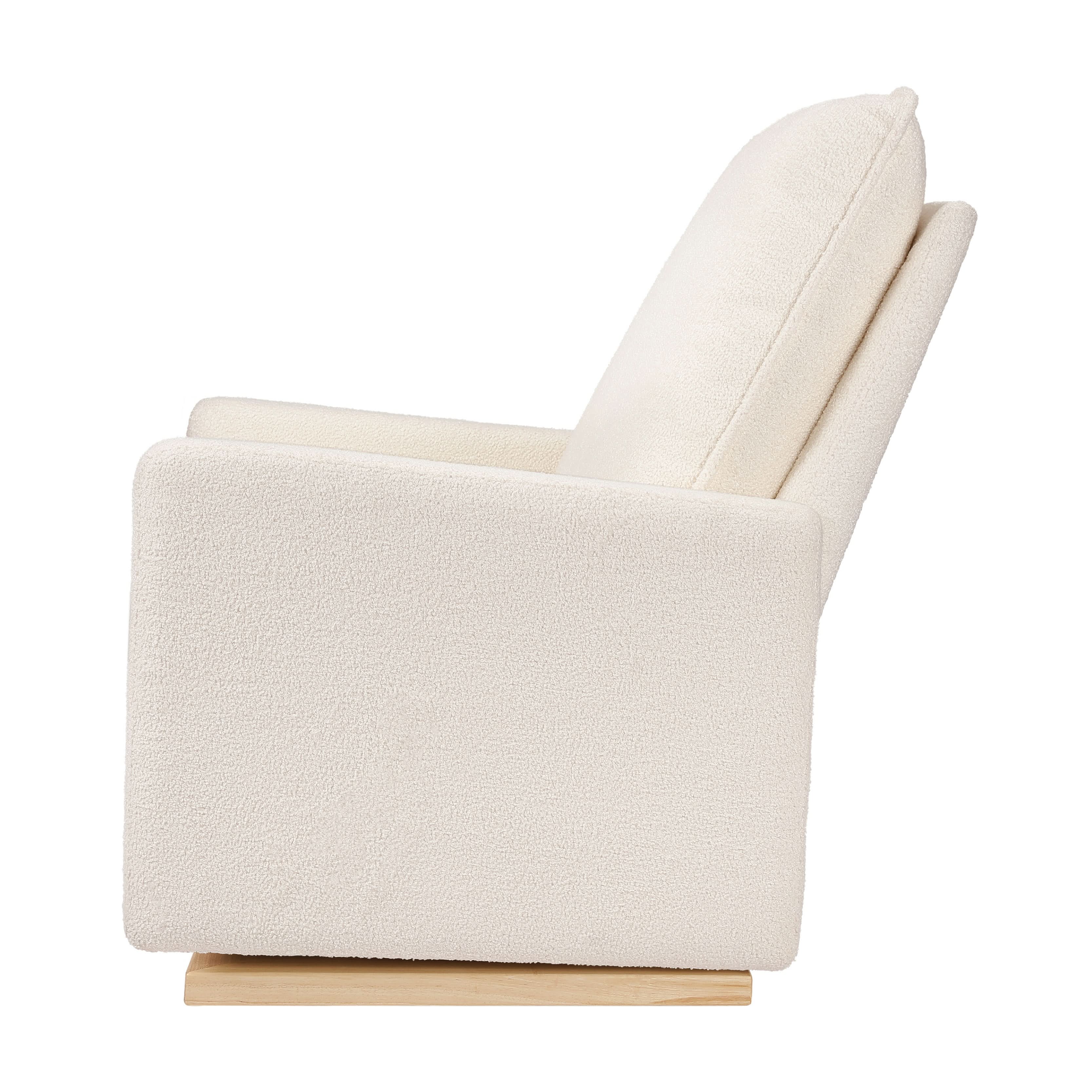 Cali Pillowback Chair and a Half Glider in Fleece - Image 7