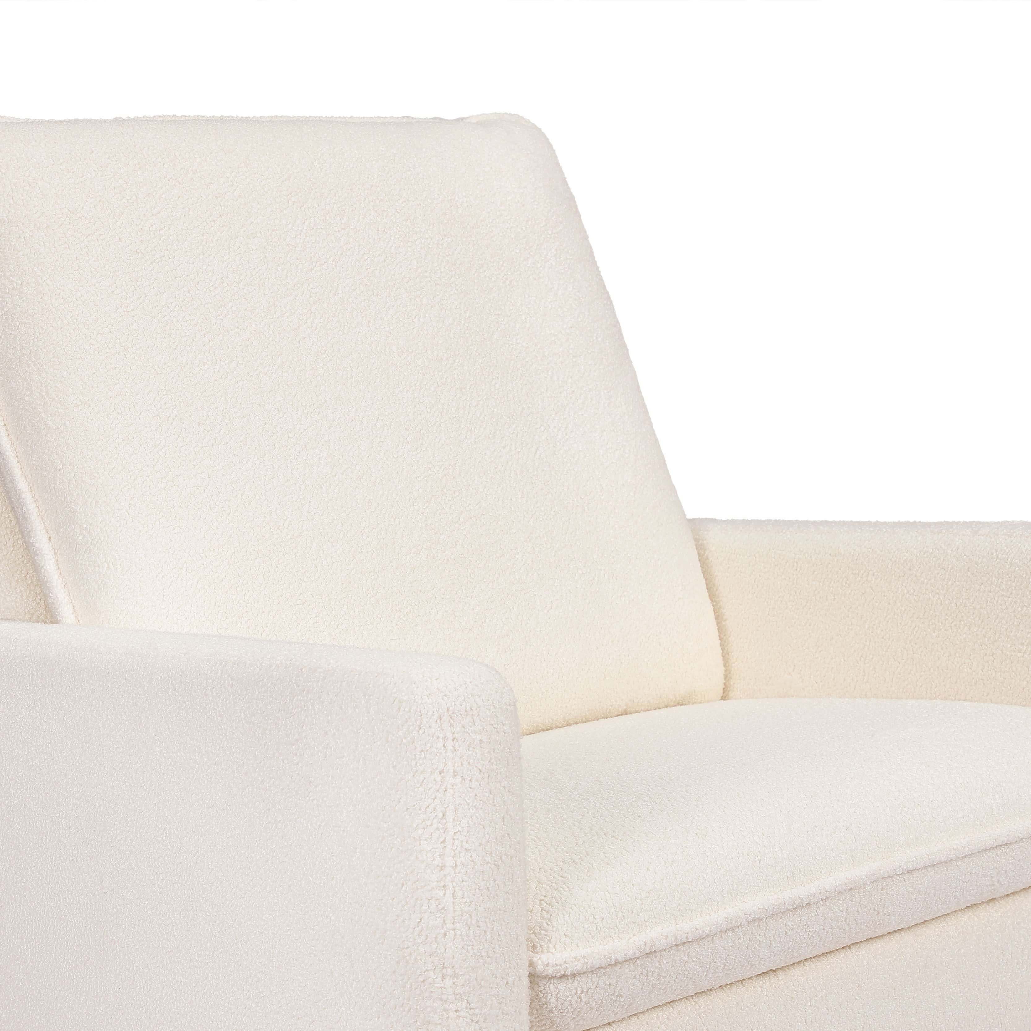 Cali Pillowback Chair and a Half Glider in Fleece - Image 8