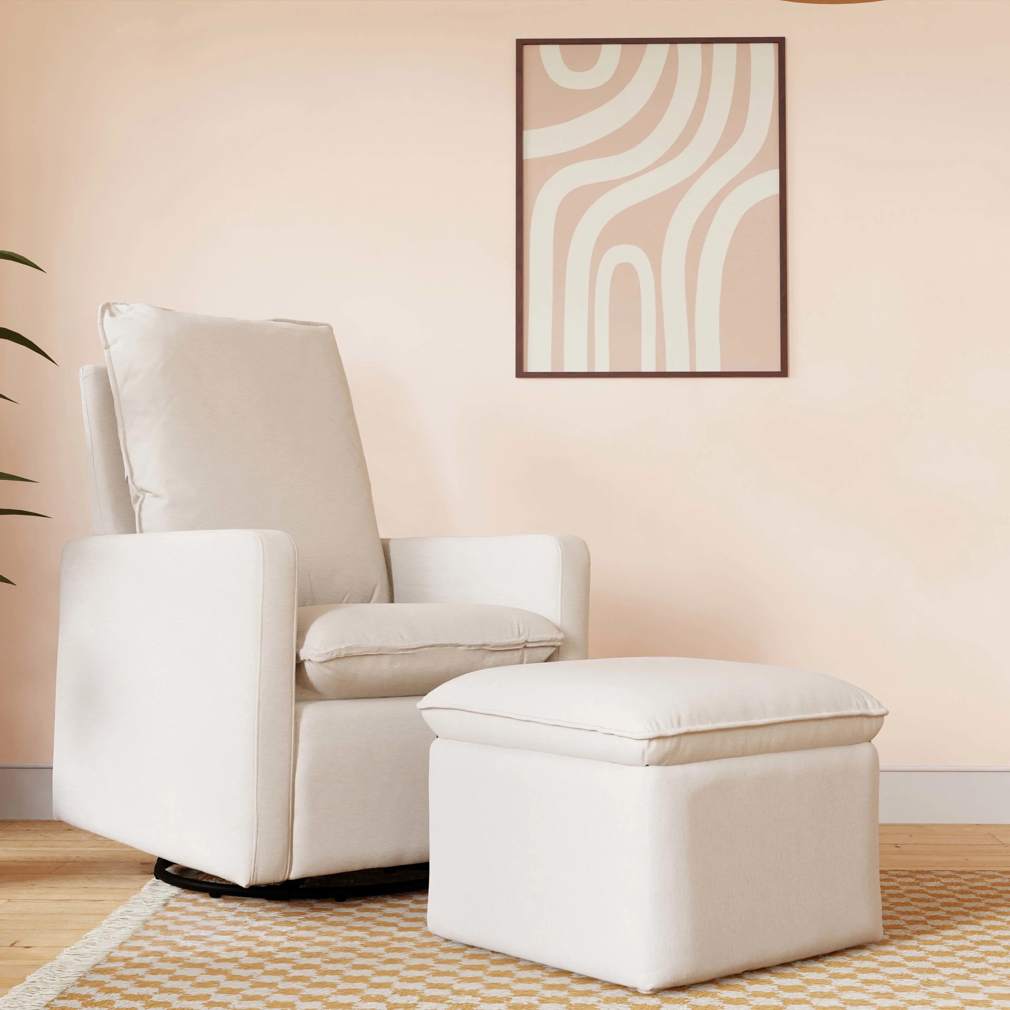 Cali Storage Ottoman in Eco-Performance Fabric | Water Repellent & Stain Resistant - Image 19