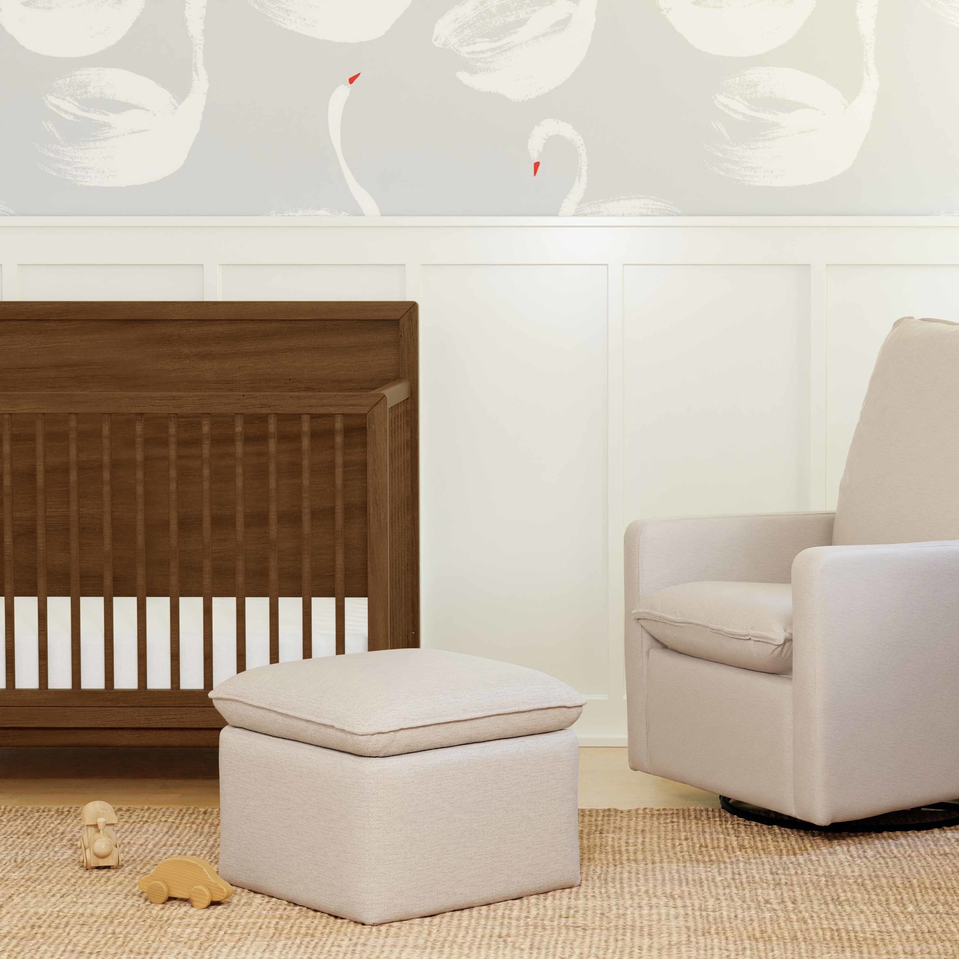 Cali Storage Ottoman in Eco-Performance Fabric | Water Repellent & Stain Resistant - Image 6