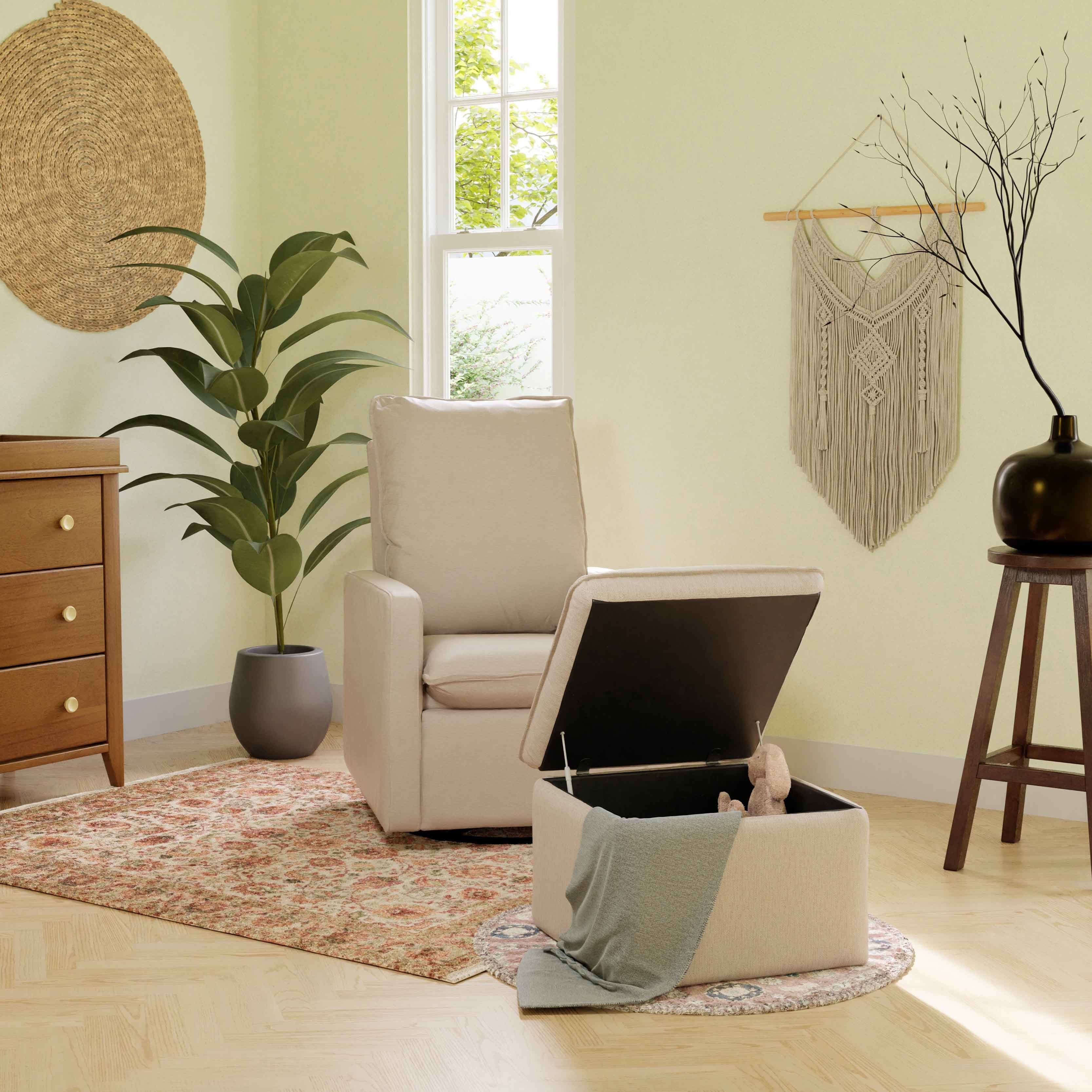 Cali Storage Ottoman in Eco-Performance Fabric | Water Repellent & Stain Resistant - Image 9
