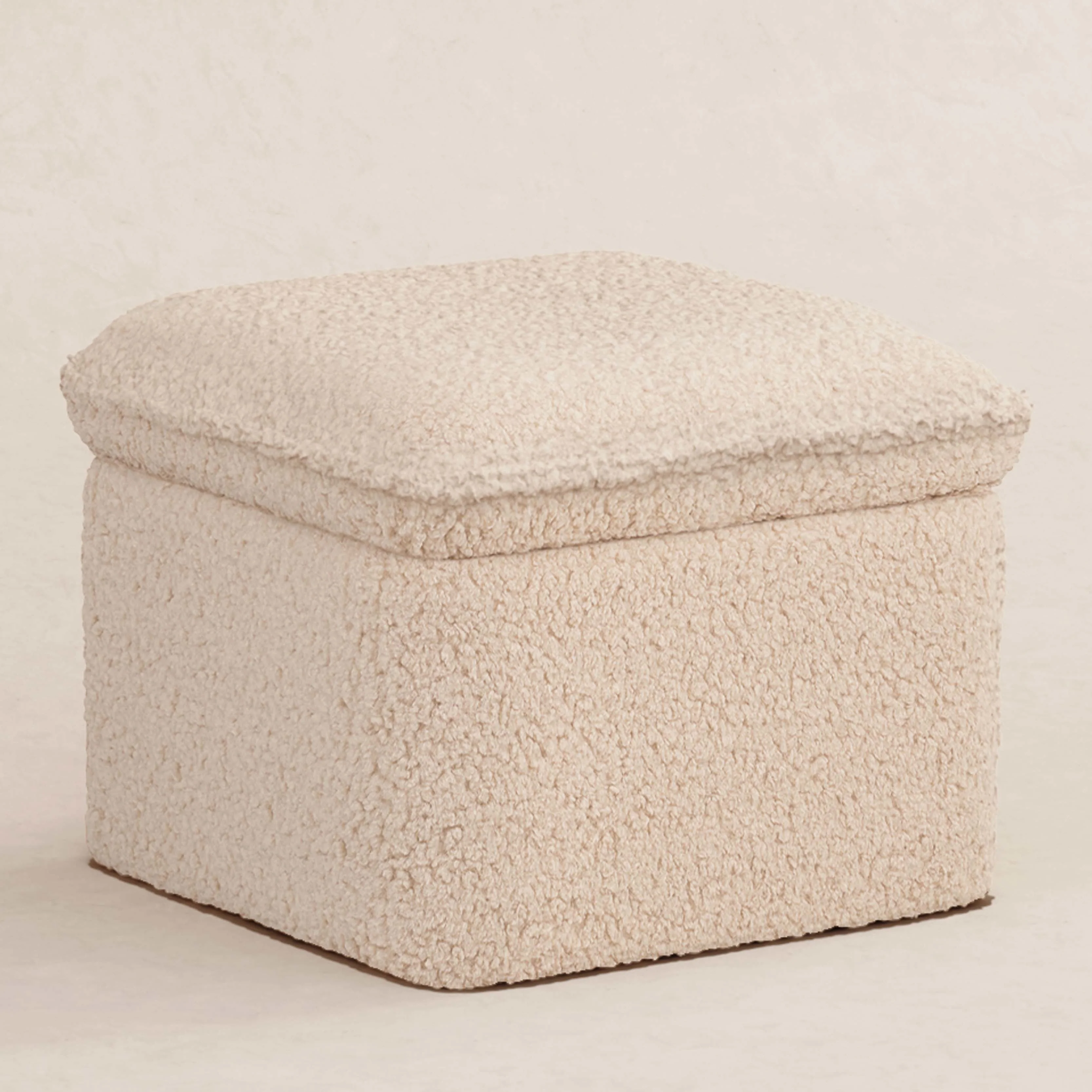 Cali Storage Ottoman in Shearling - Image 6