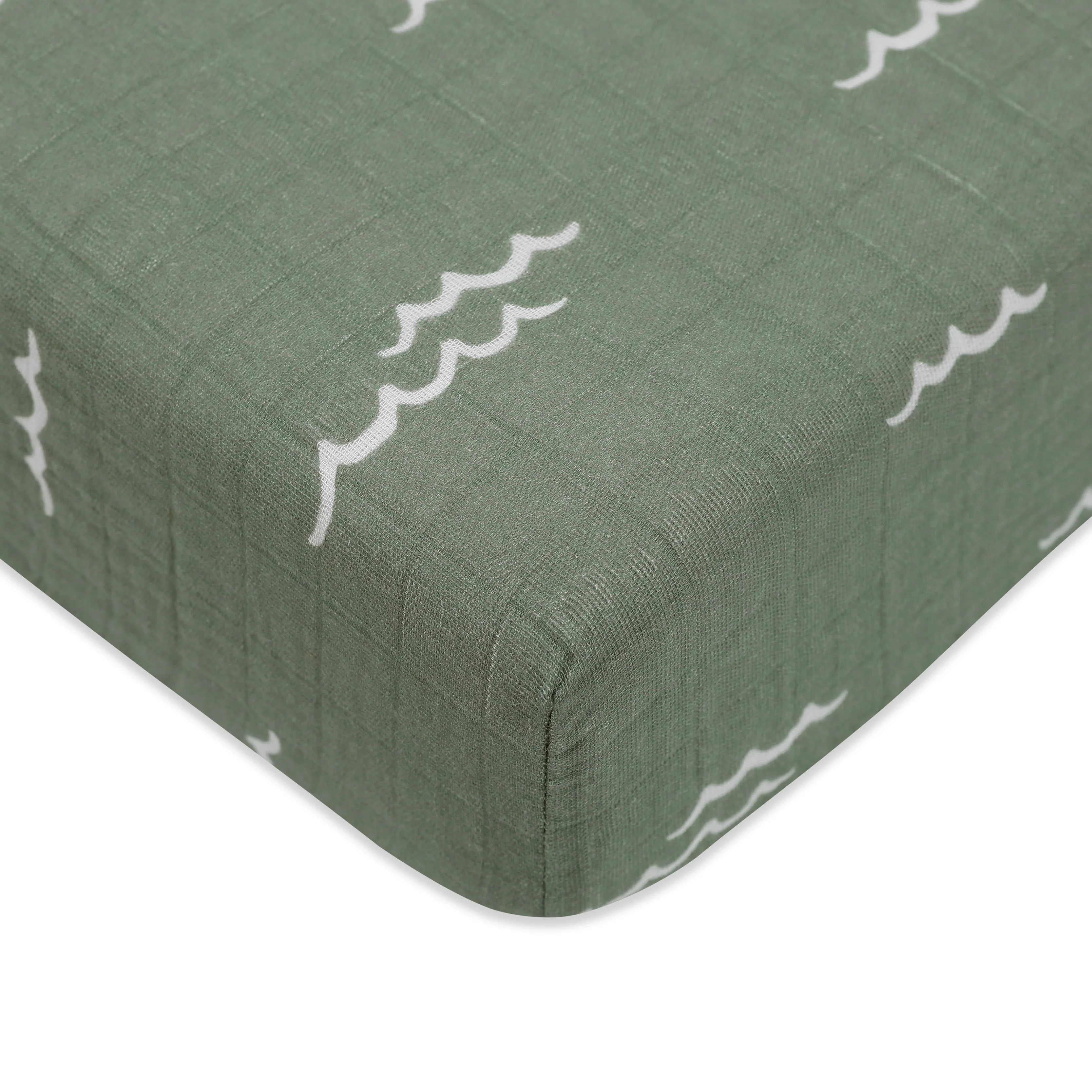 Crib Sheet in GOTS Certified Organic Muslin Cotton - Image 13