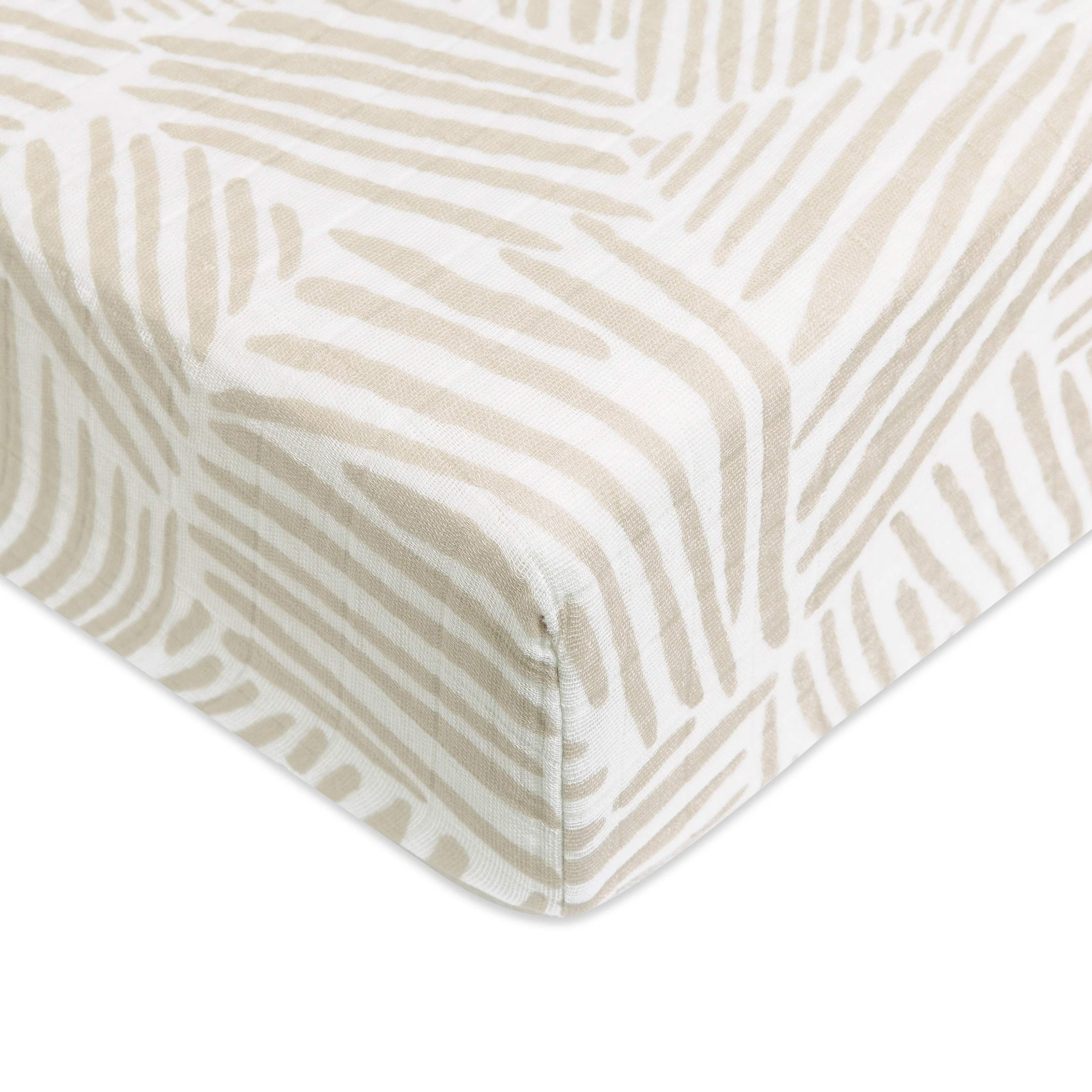 Crib Sheet in GOTS Certified Organic Muslin Cotton - Image 134