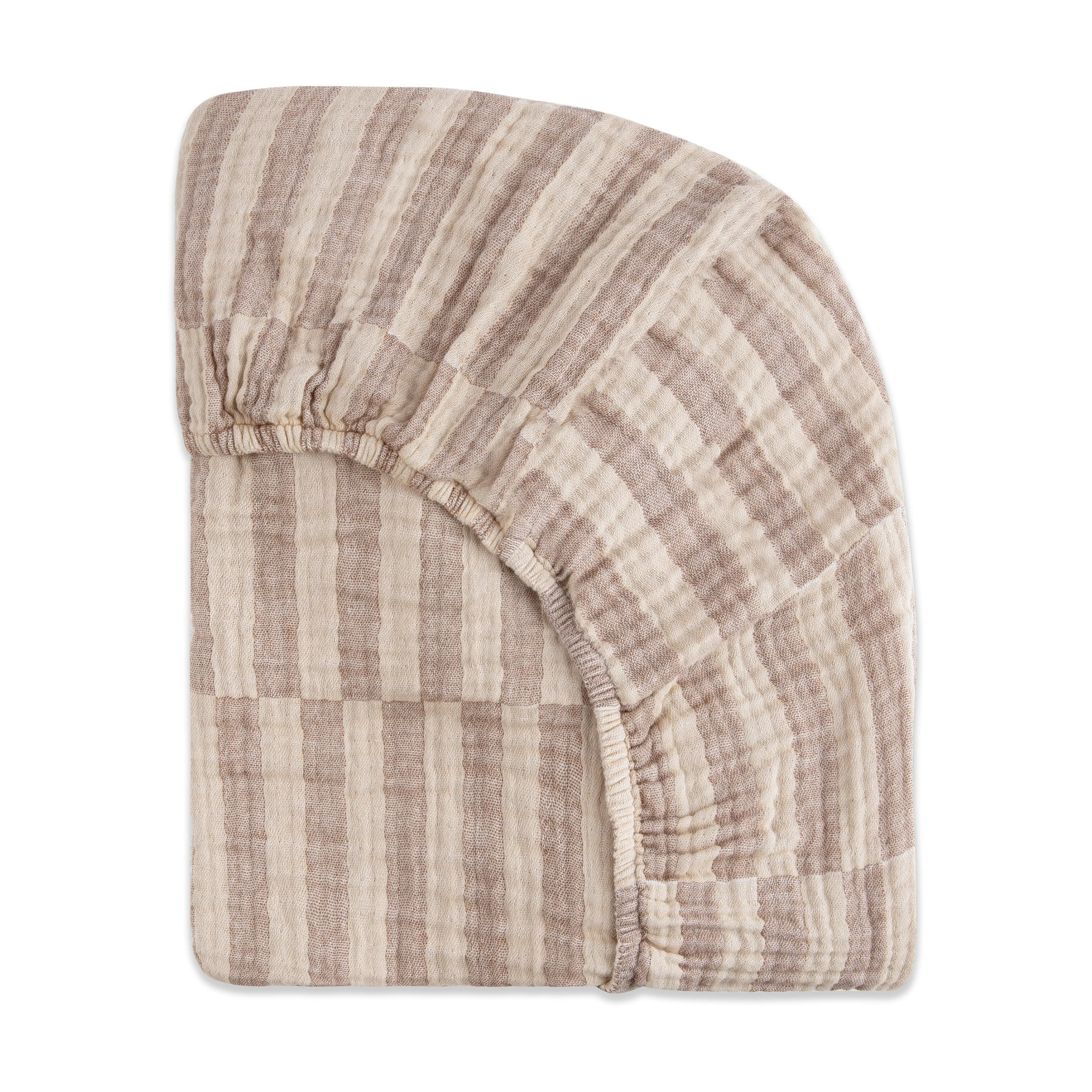 Crib Sheet in GOTS Certified Organic Muslin Cotton - Image 148