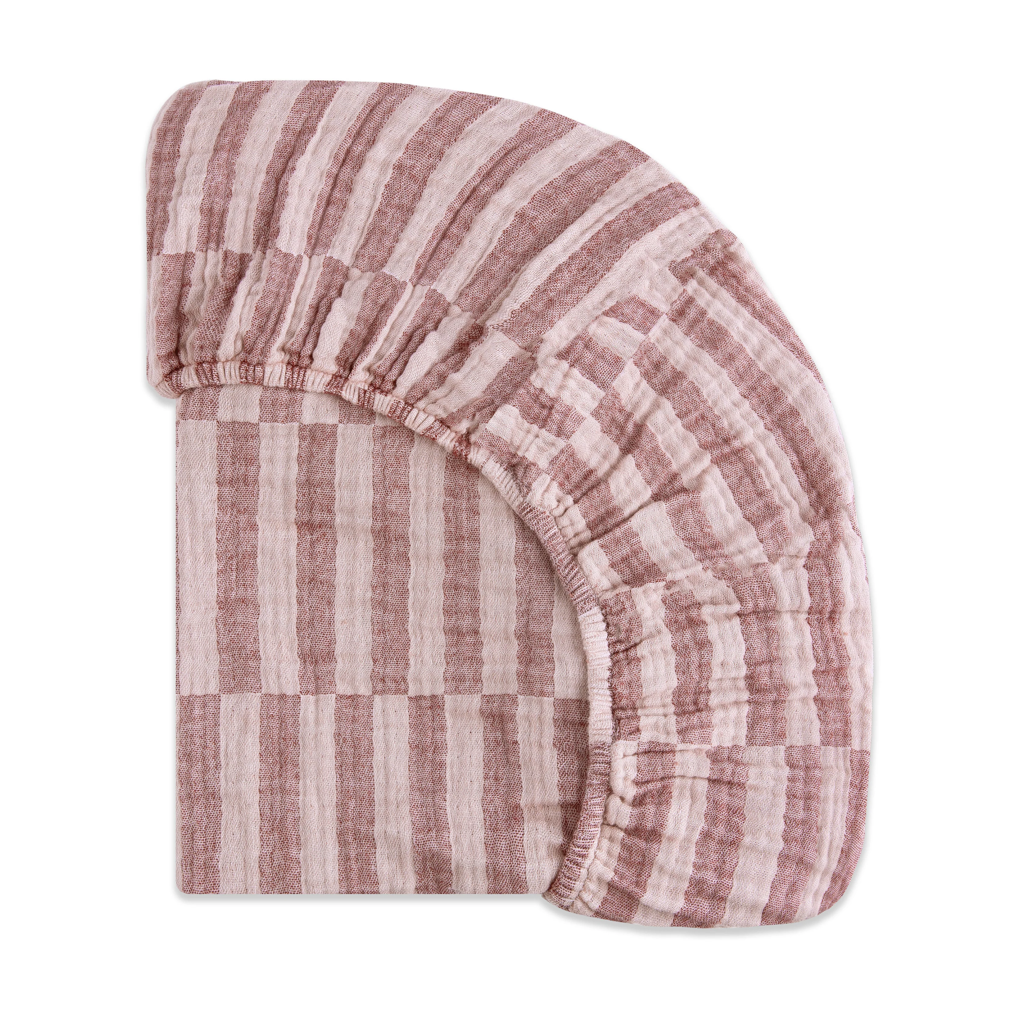 Crib Sheet in GOTS Certified Organic Muslin Cotton - Image 26