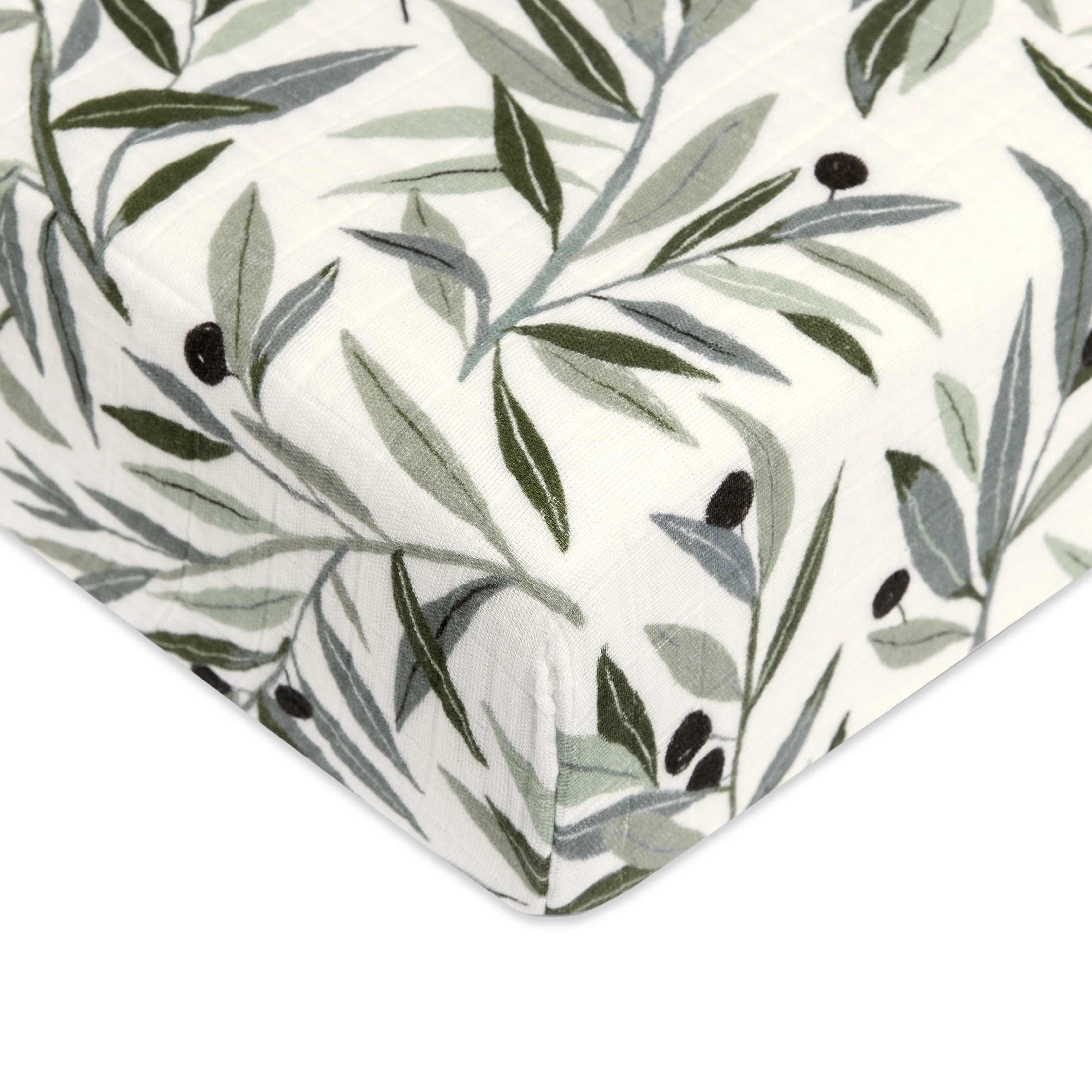 Crib Sheet in GOTS Certified Organic Muslin Cotton - Image 31