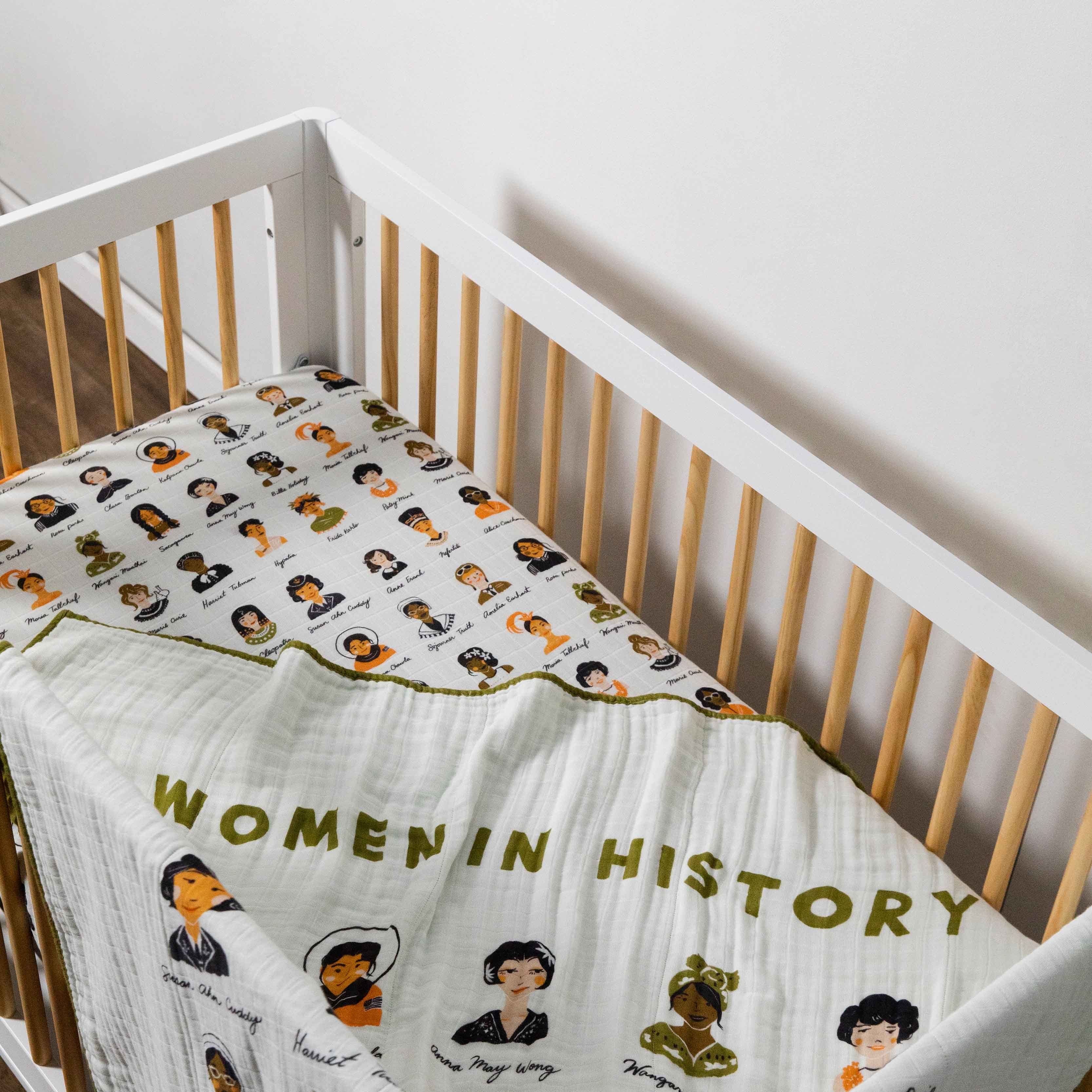 Crib Sheet in GOTS Certified Organic Muslin Cotton - Image 37