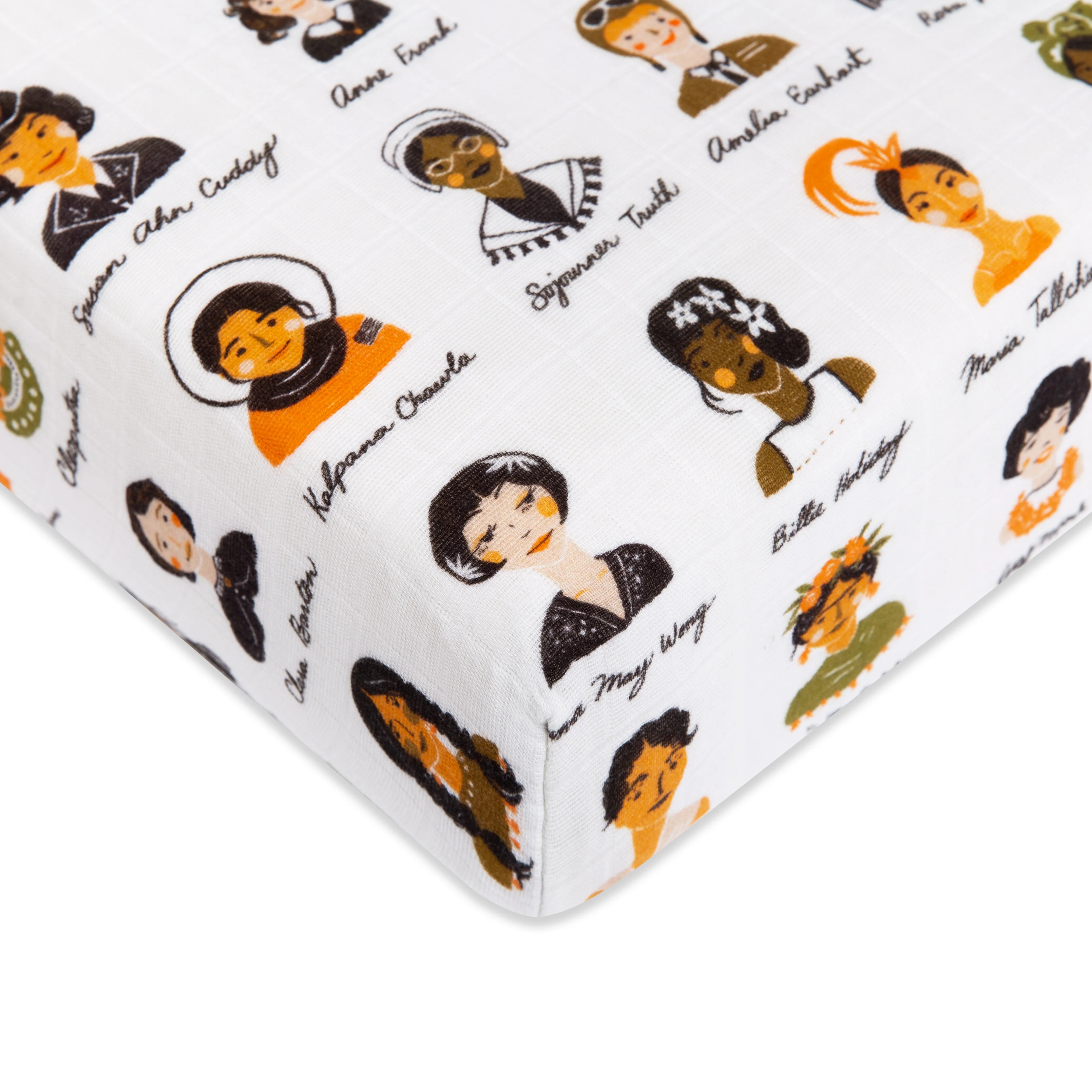 Crib Sheet in GOTS Certified Organic Muslin Cotton - Image 39