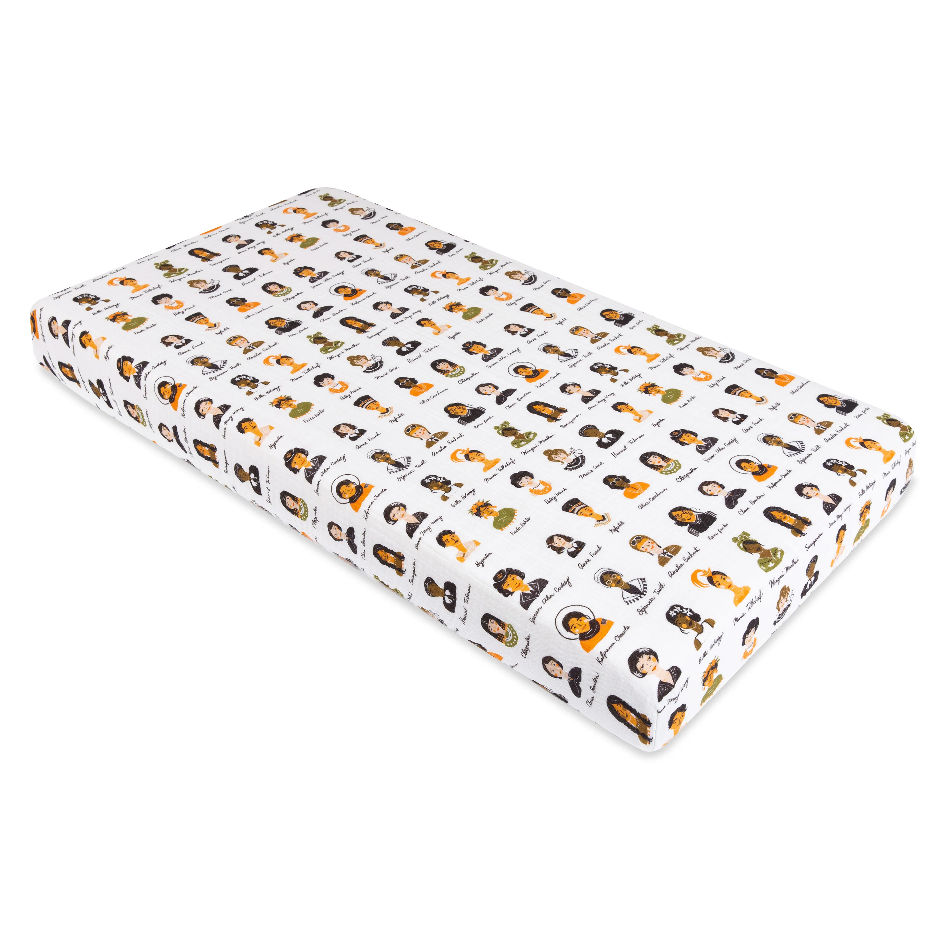 Crib Sheet in GOTS Certified Organic Muslin Cotton - Image 40