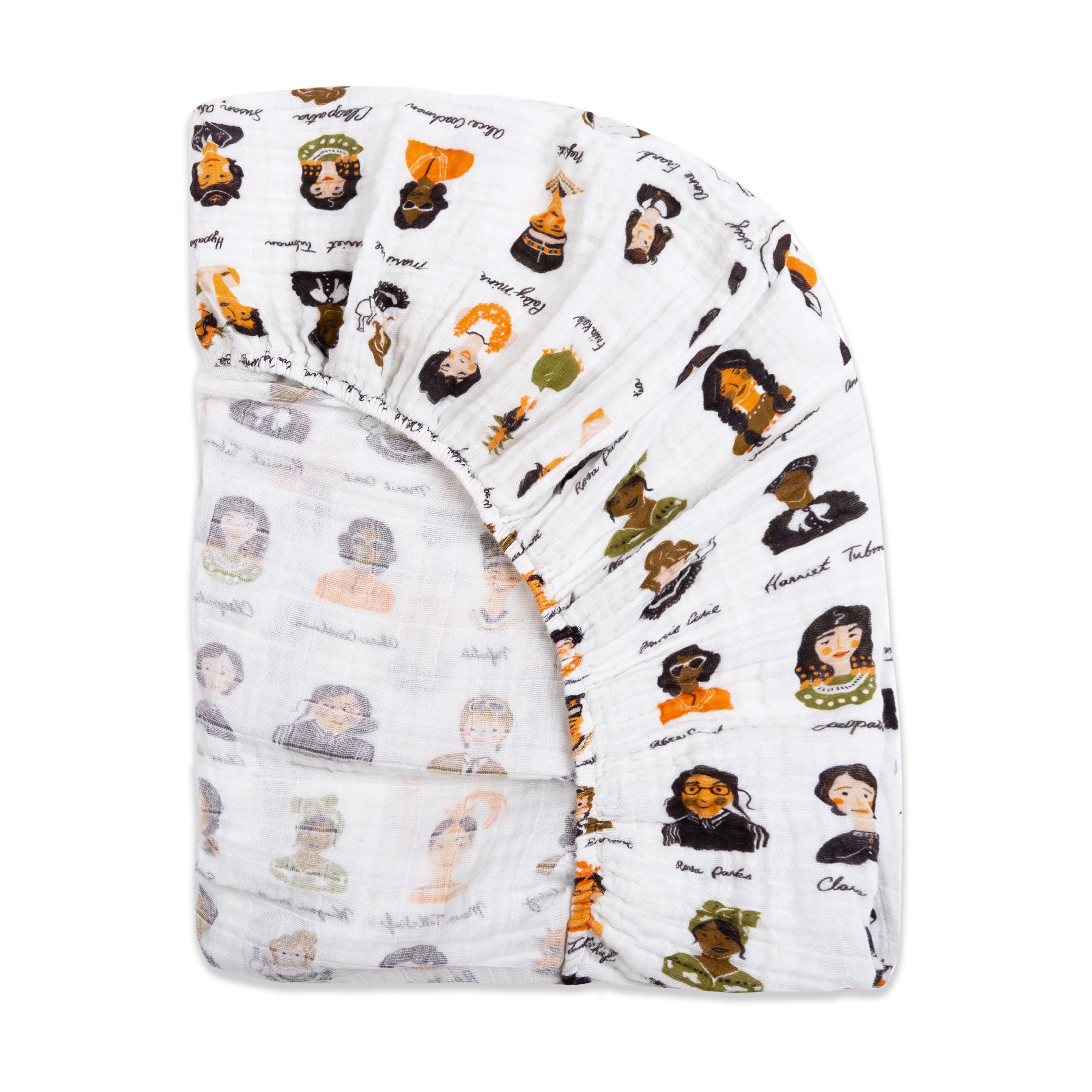 Crib Sheet in GOTS Certified Organic Muslin Cotton - Image 43