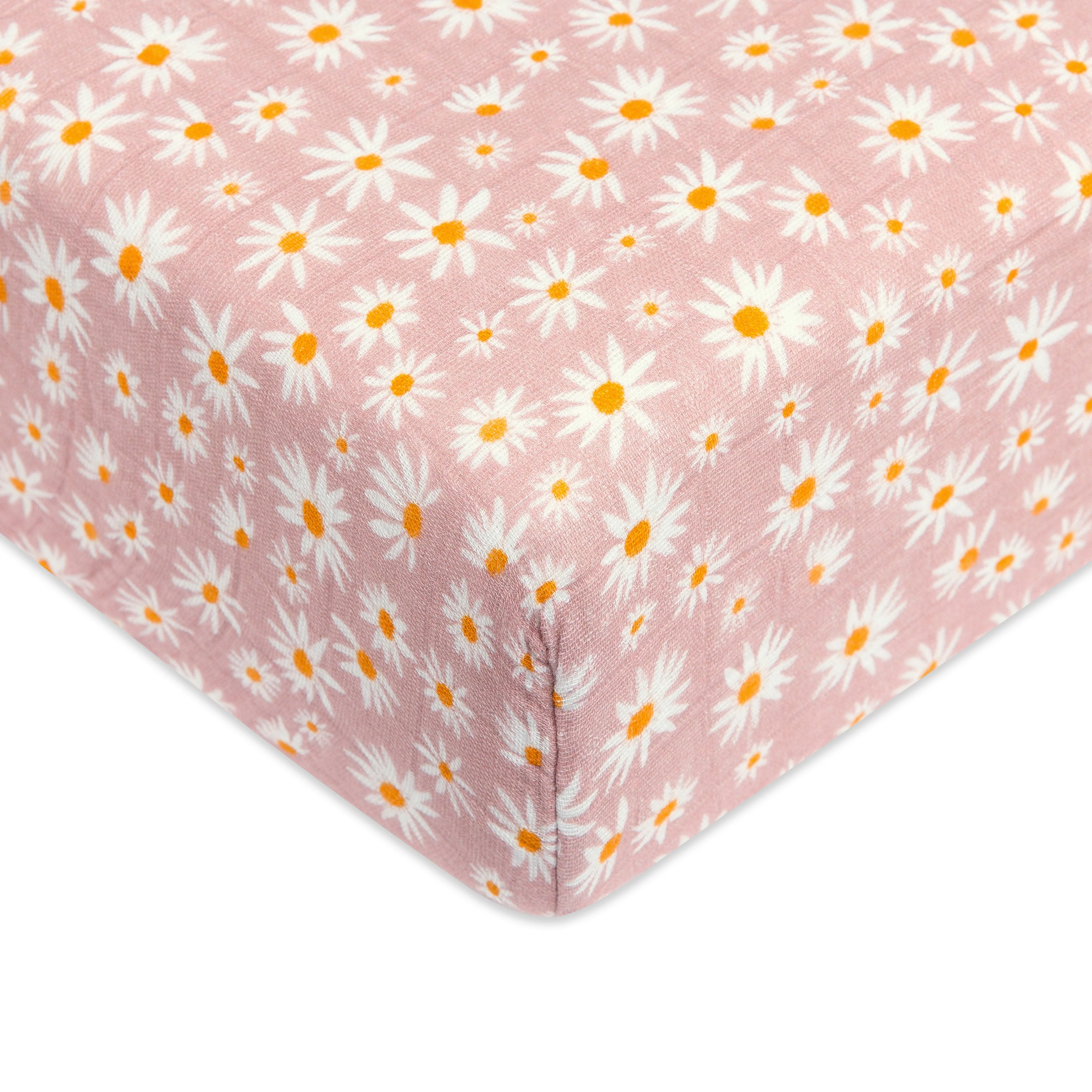 Crib Sheet in GOTS Certified Organic Muslin Cotton - Image 48