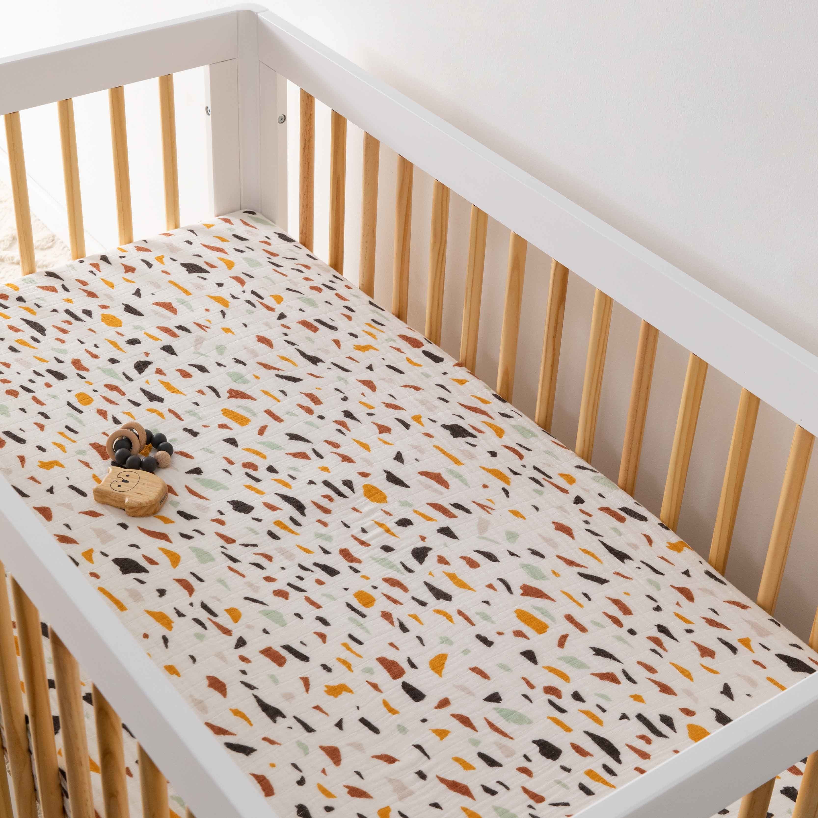 Crib Sheet in GOTS Certified Organic Muslin Cotton - Image 53