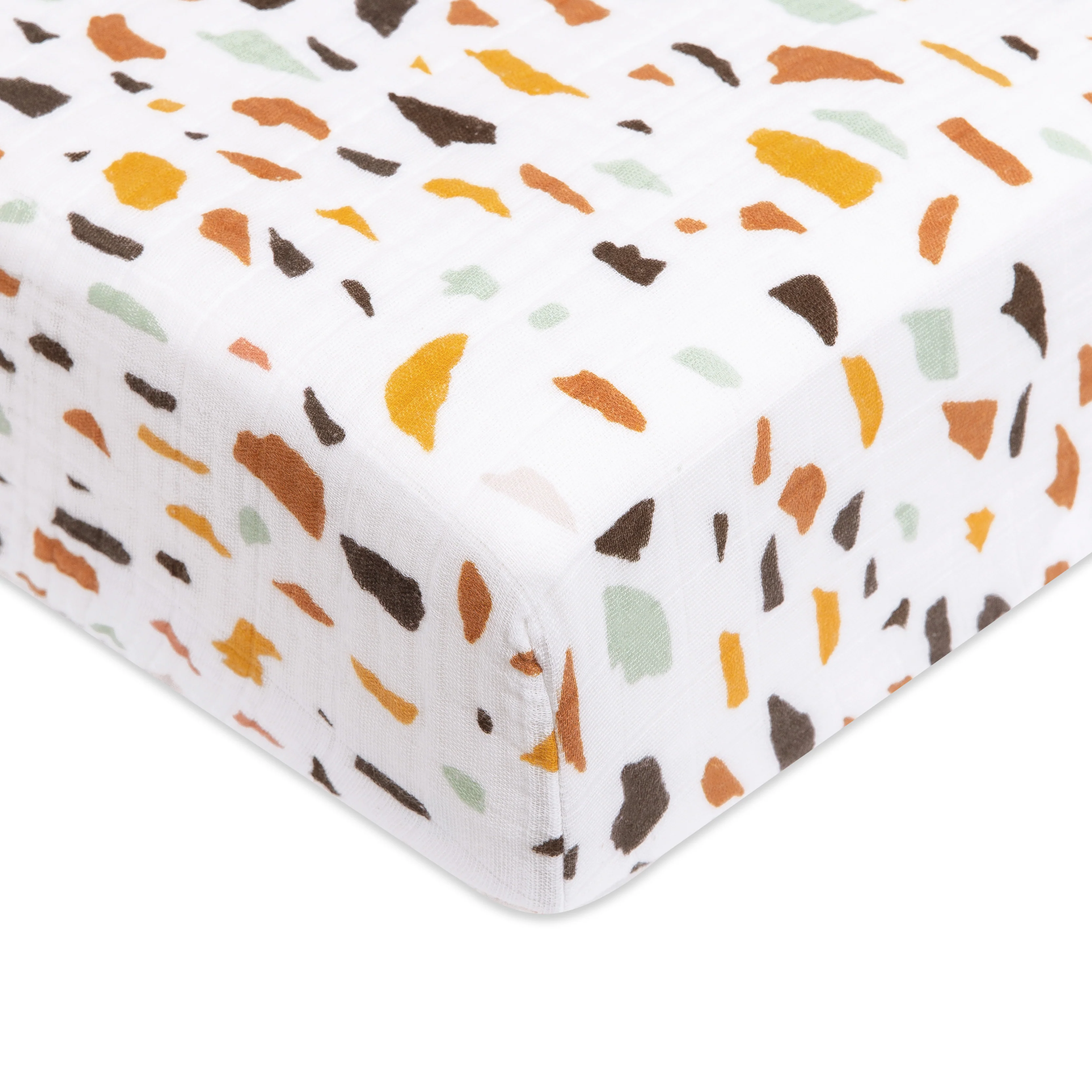 Crib Sheet in GOTS Certified Organic Muslin Cotton - Image 55