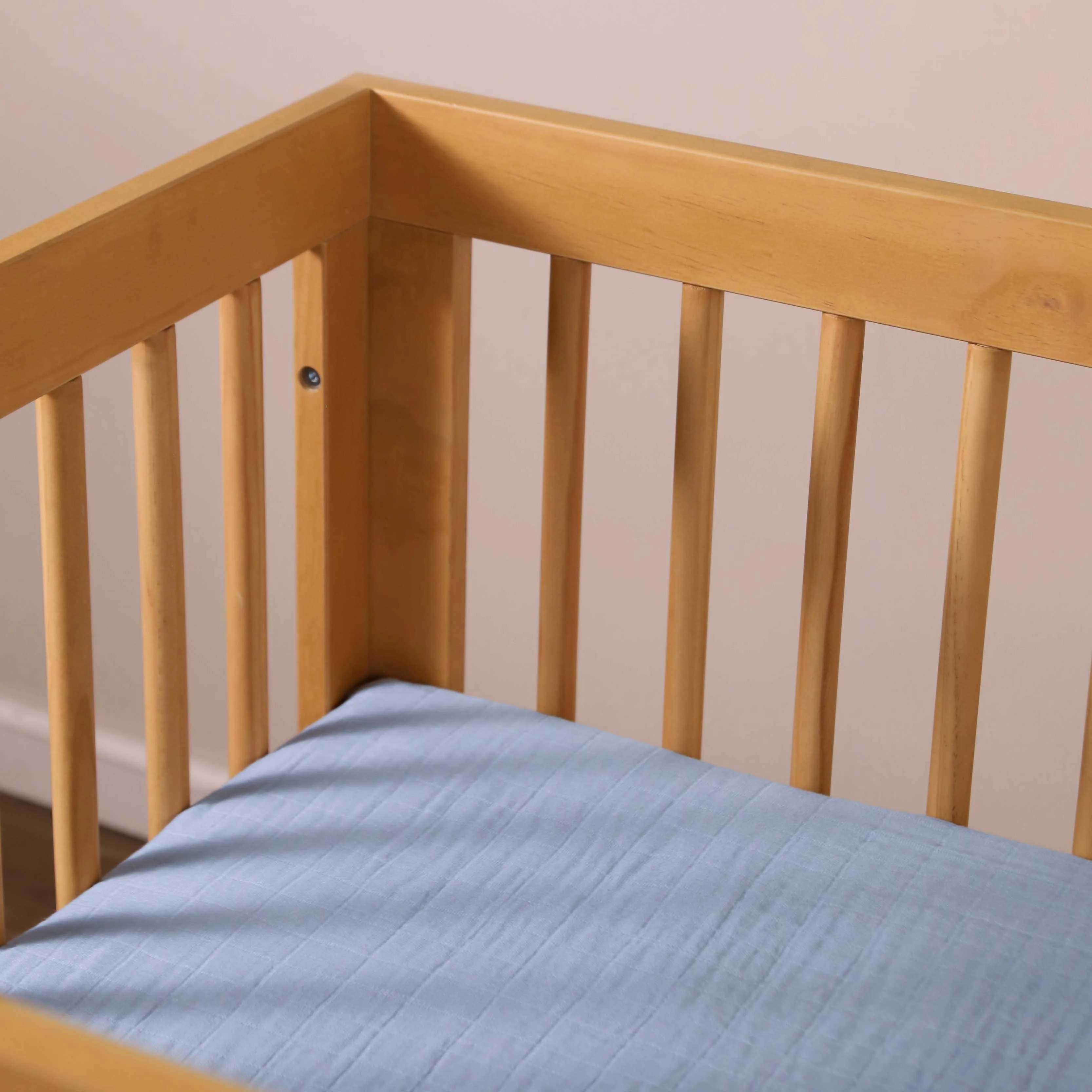Crib Sheet in GOTS Certified Organic Muslin Cotton - Image 72