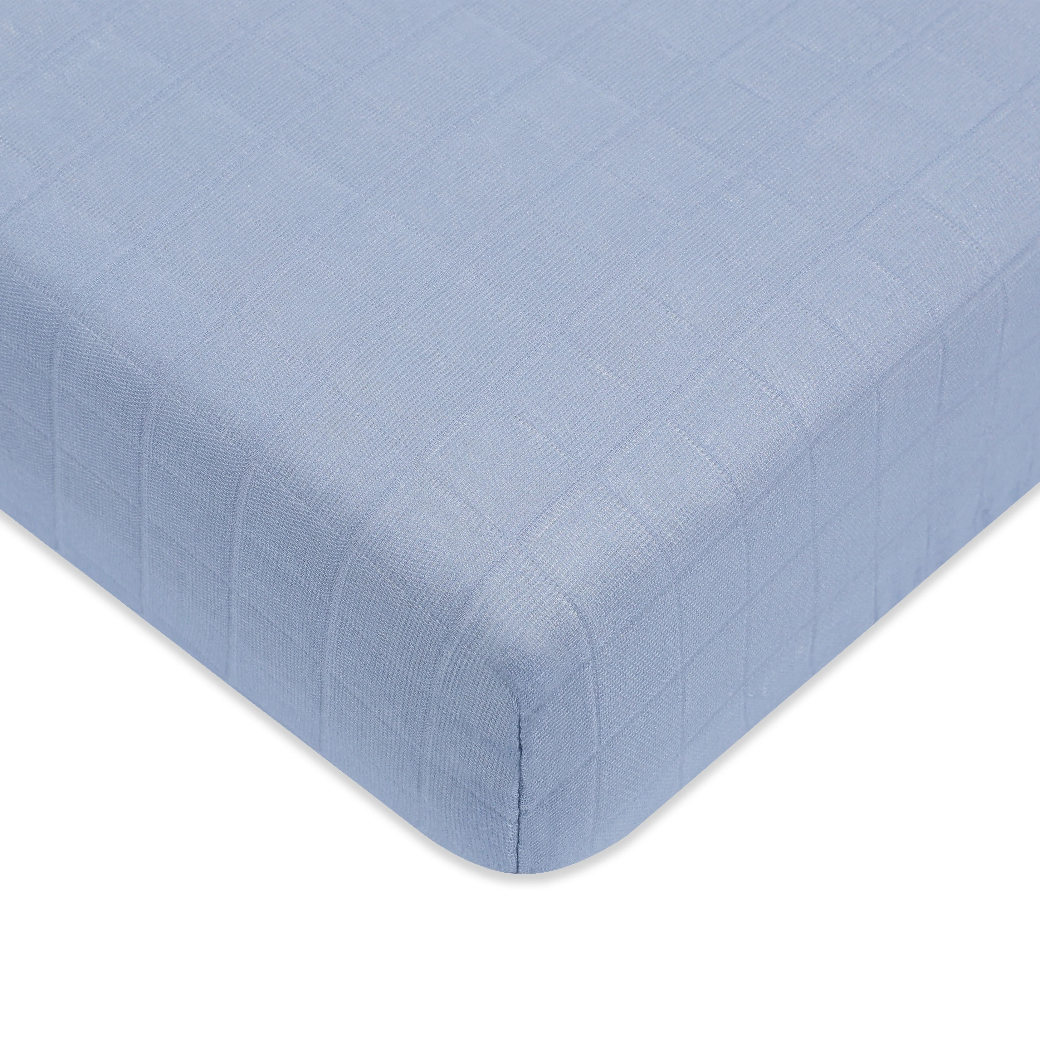Crib Sheet in GOTS Certified Organic Muslin Cotton - Image 77