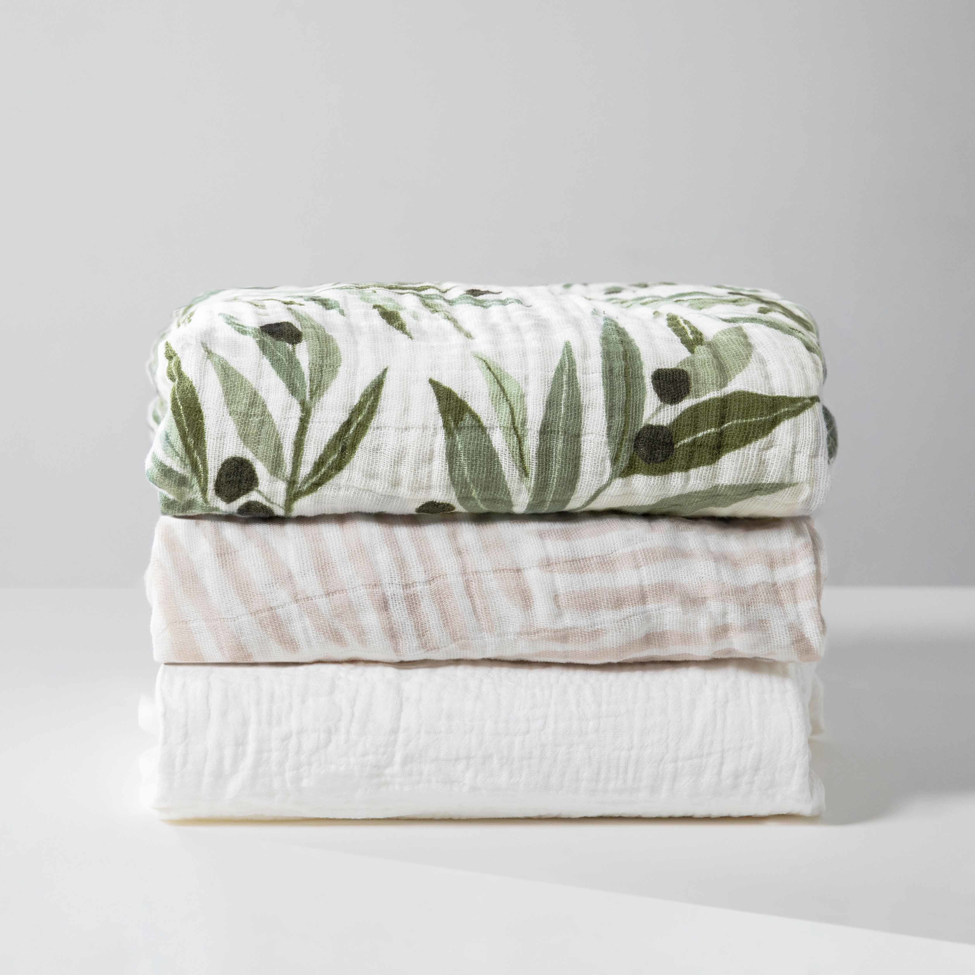 Crib Sheet in GOTS Certified Organic Muslin Cotton - Image 94