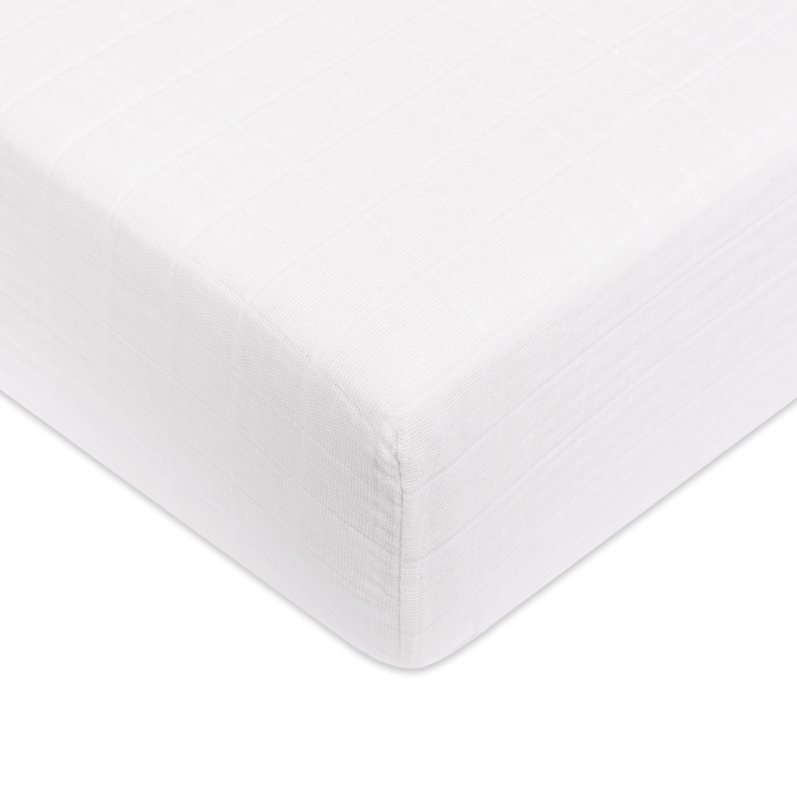Crib Sheet in GOTS Certified Organic Muslin Cotton - Image 95