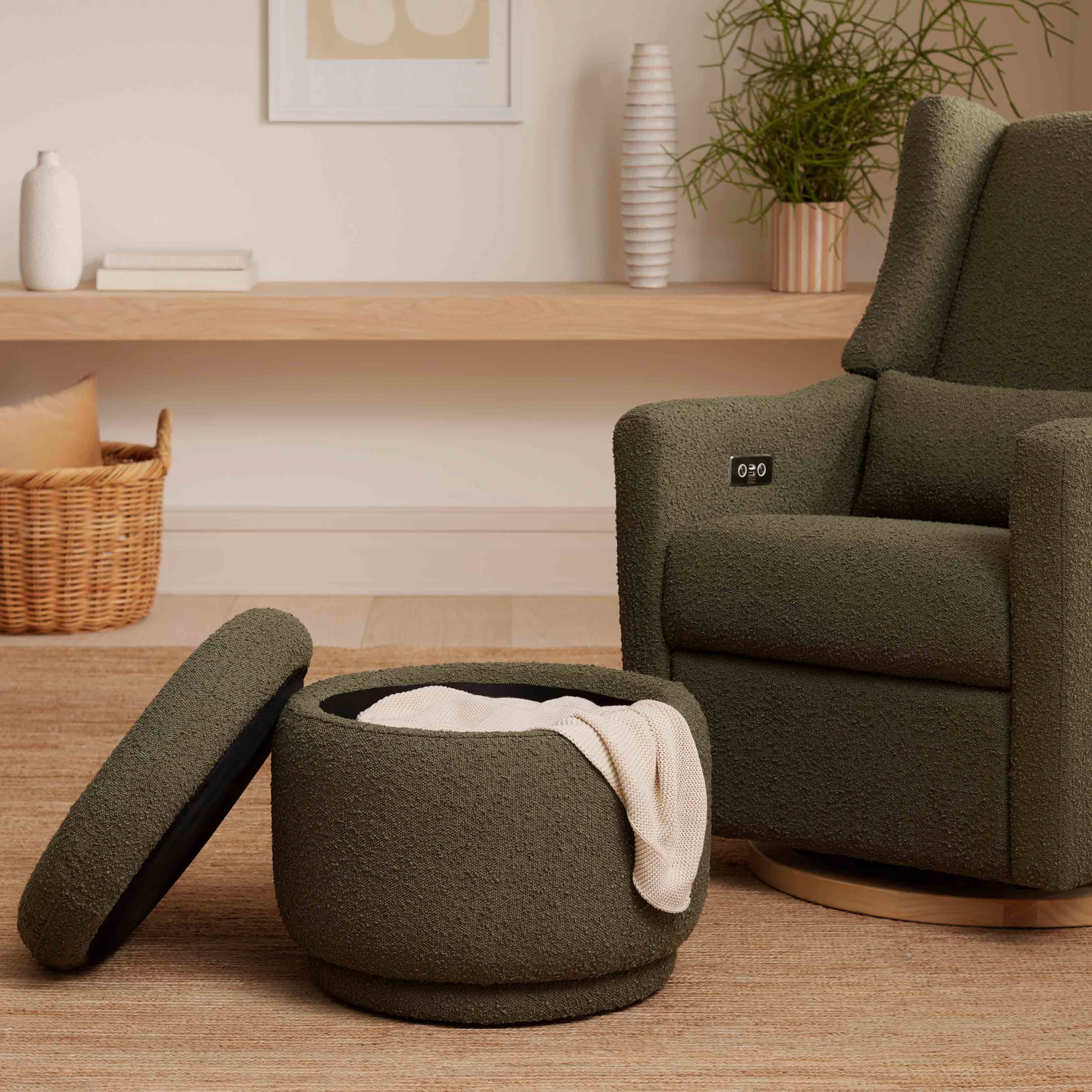 Enoki Storage Ottoman in Boucle - Image 11