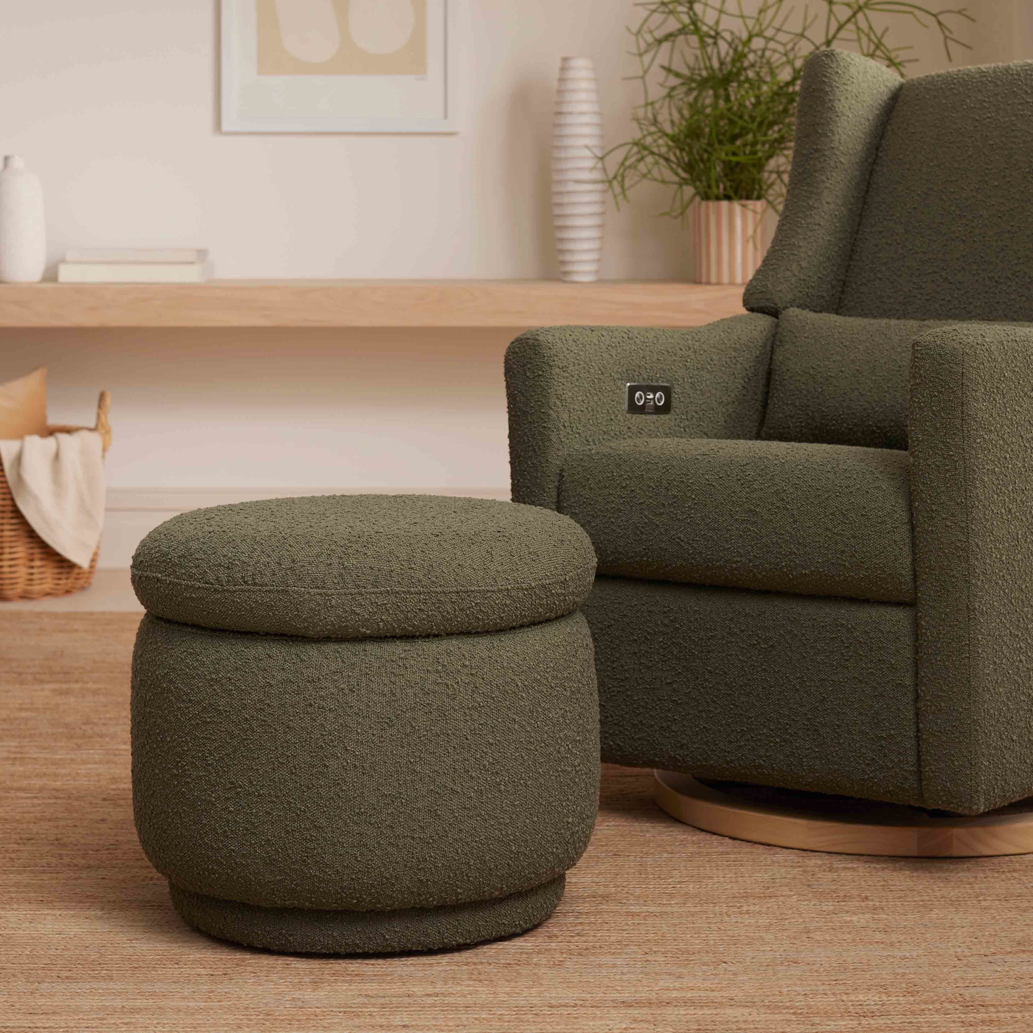 Enoki Storage Ottoman in Boucle - Image 12