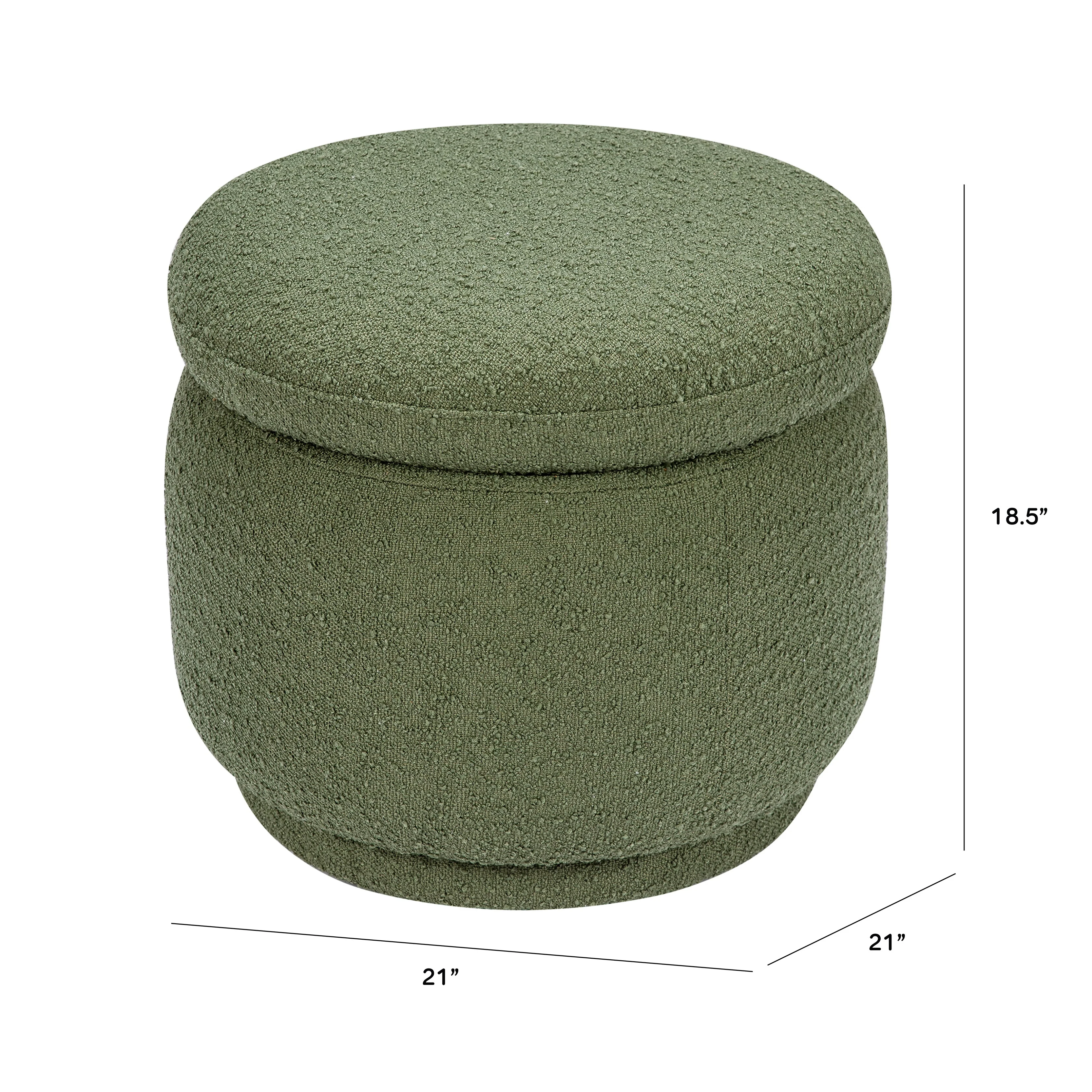 Enoki Storage Ottoman in Boucle - Image 20
