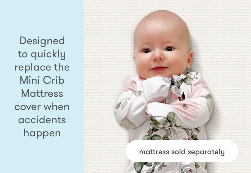 Newton Extra Mini Crib Mattress Cover - Image 4