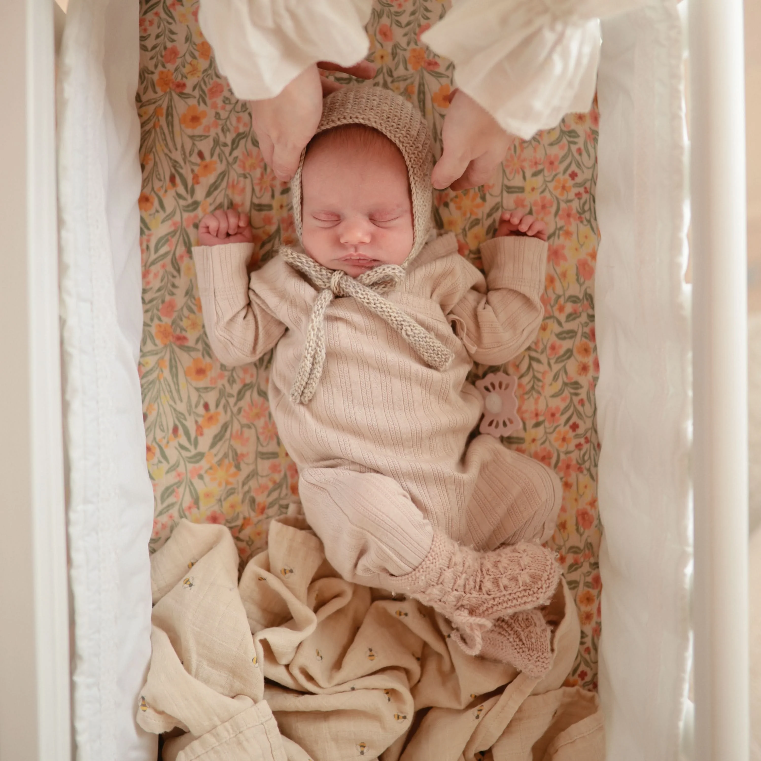 Mushie Extra Soft Muslin Crib Sheet - Image 11
