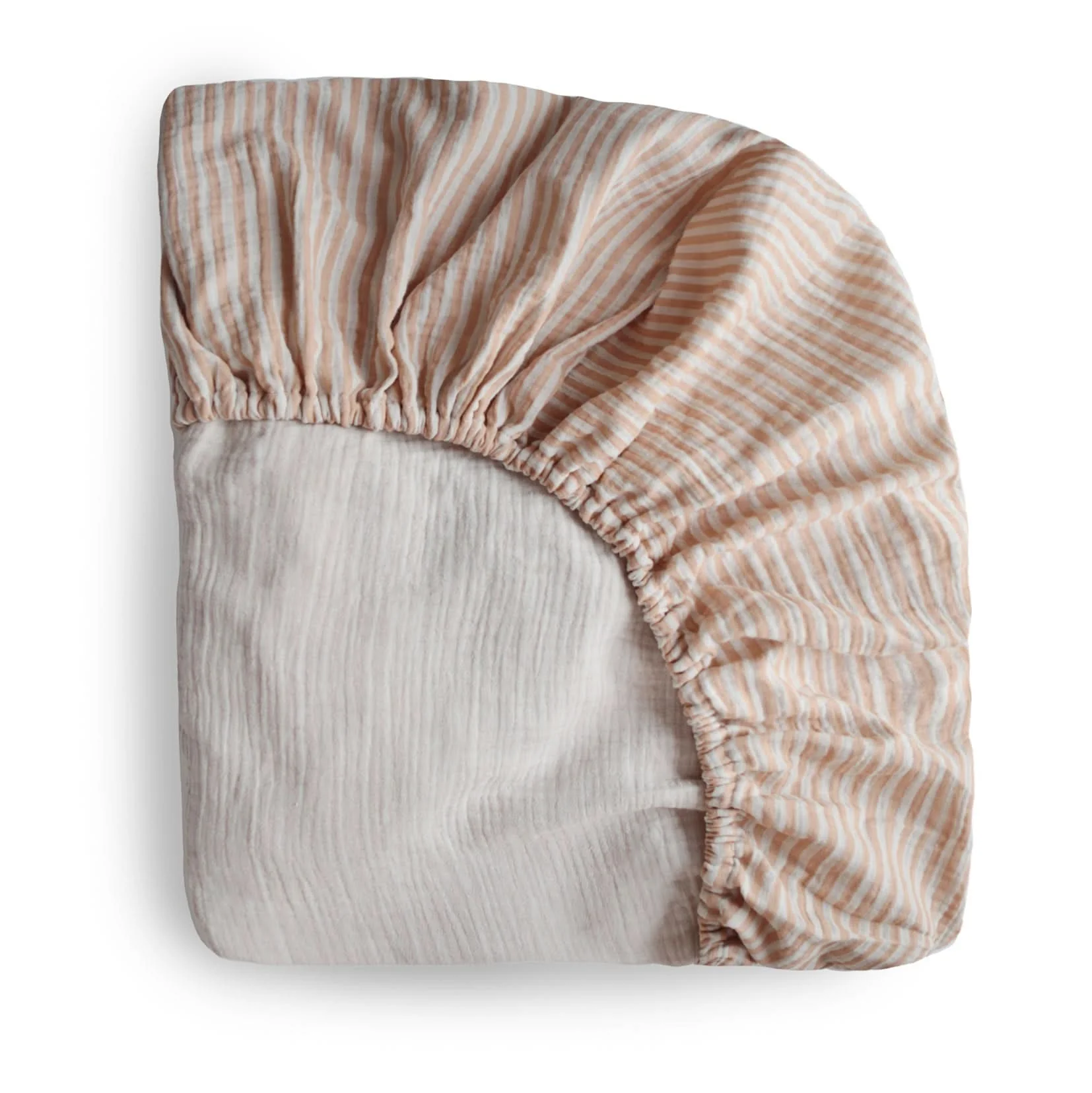 Mushie Extra Soft Muslin Crib Sheet - Image 17