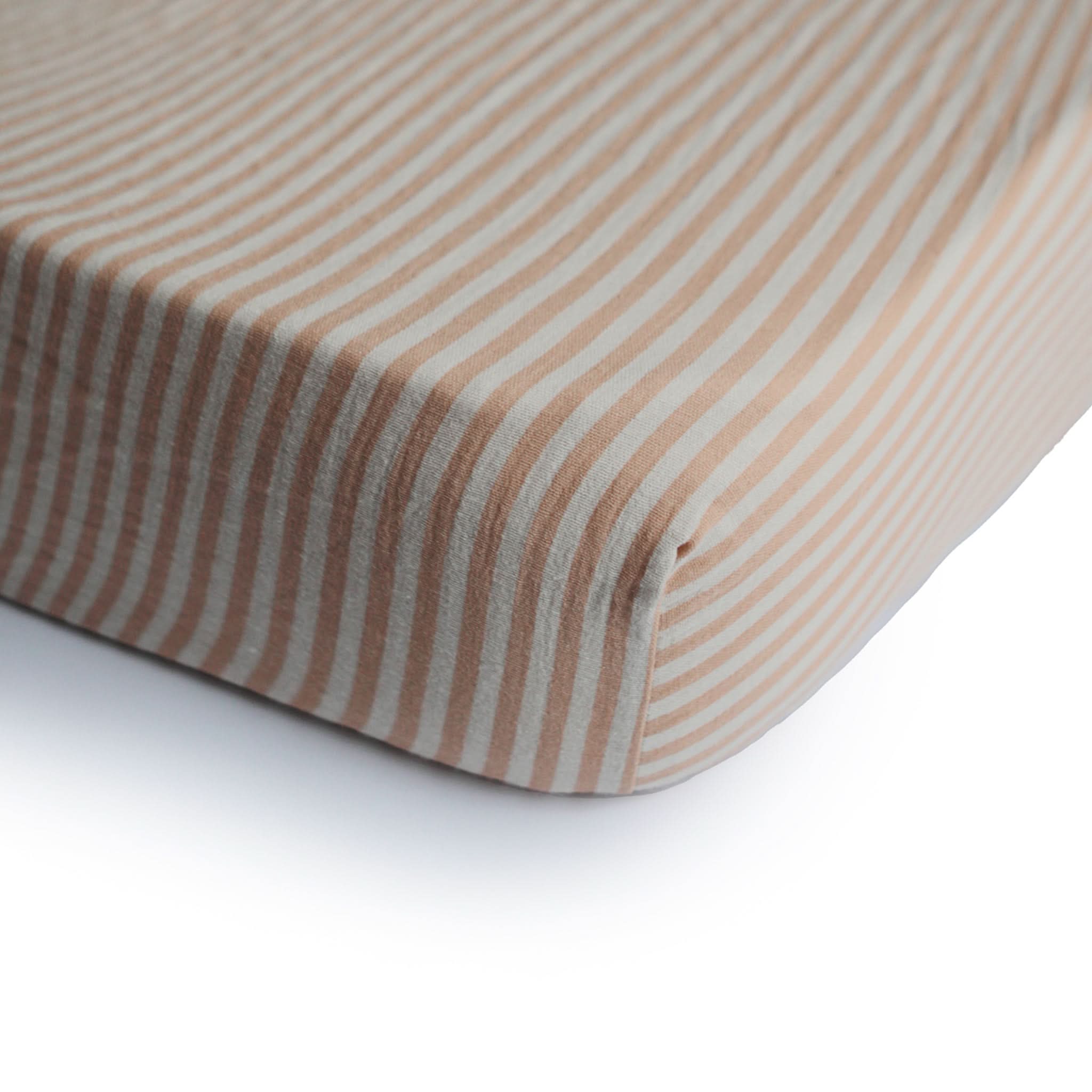 Mushie Extra Soft Muslin Crib Sheet - Image 18