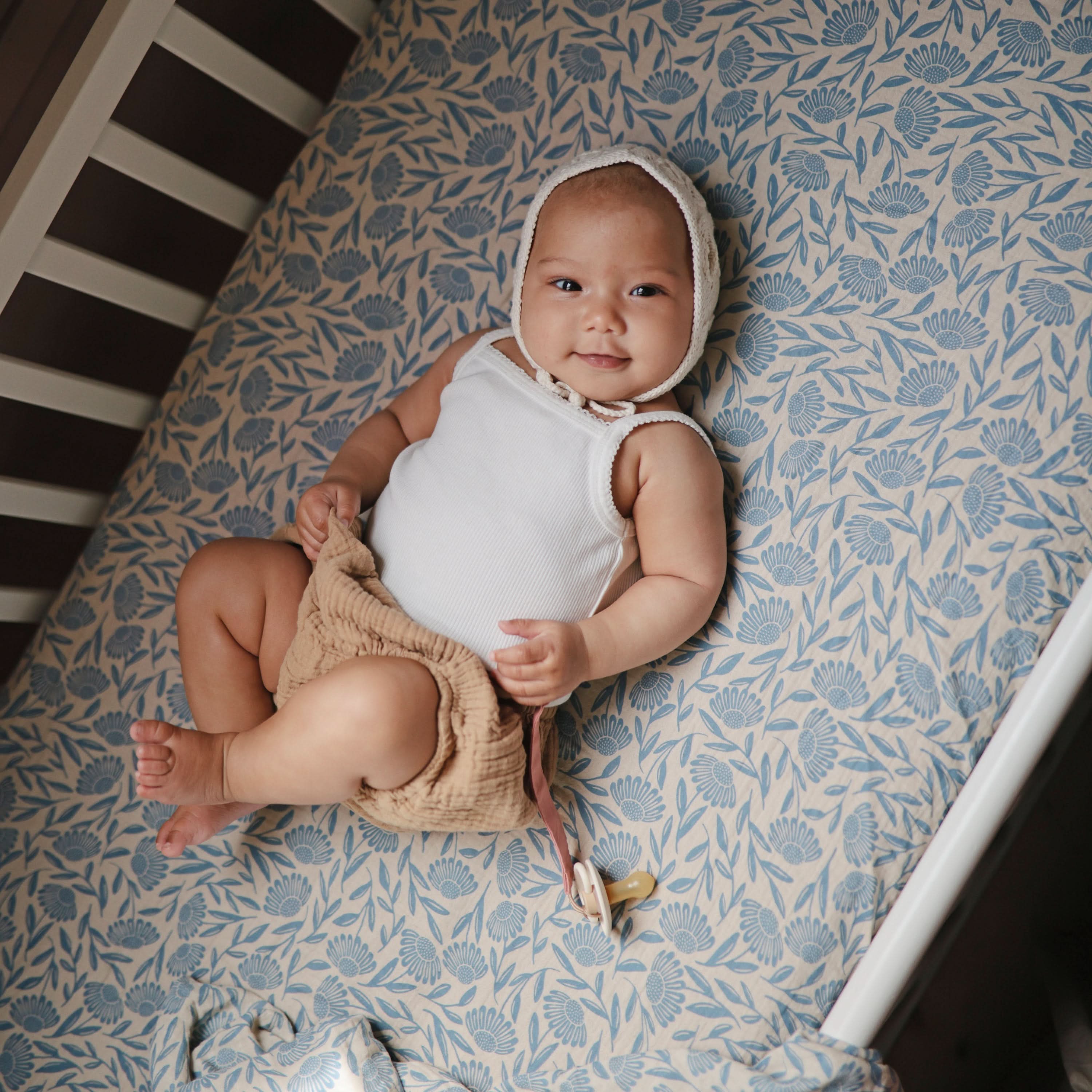 Mushie Extra Soft Muslin Crib Sheet - Image 35