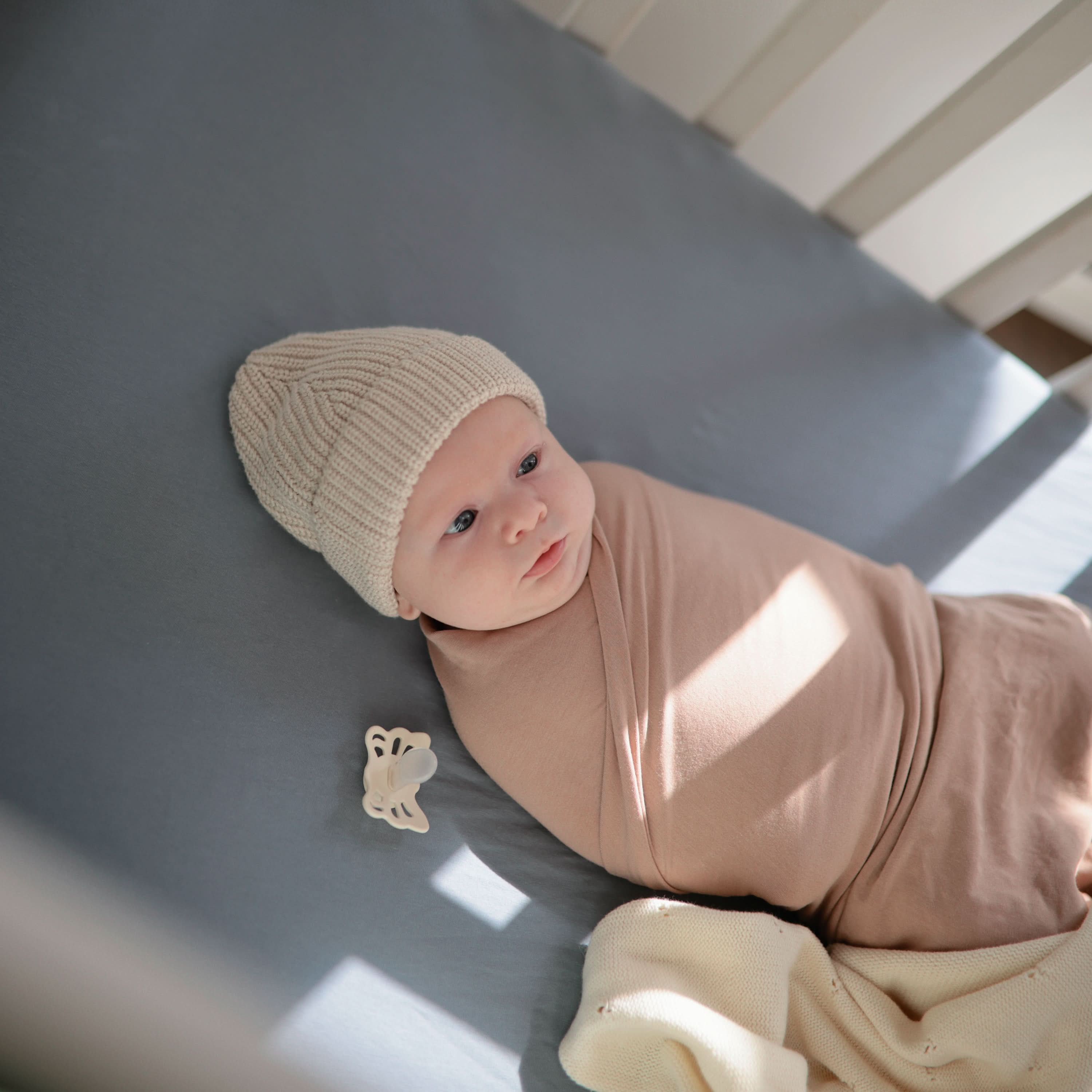 Mushie Extra Soft Muslin Crib Sheet - Image 39