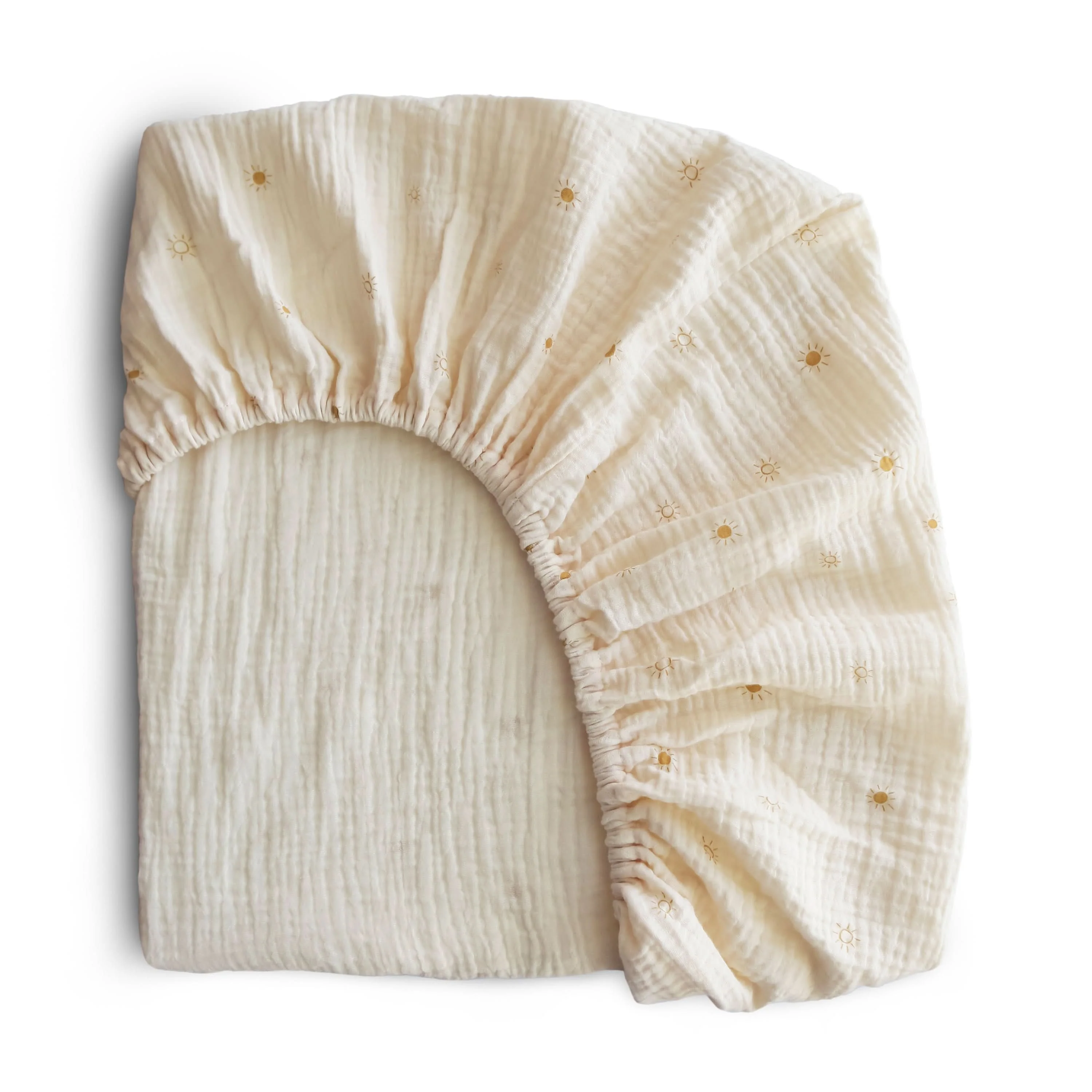 Mushie Extra Soft Muslin Crib Sheet - Image 51