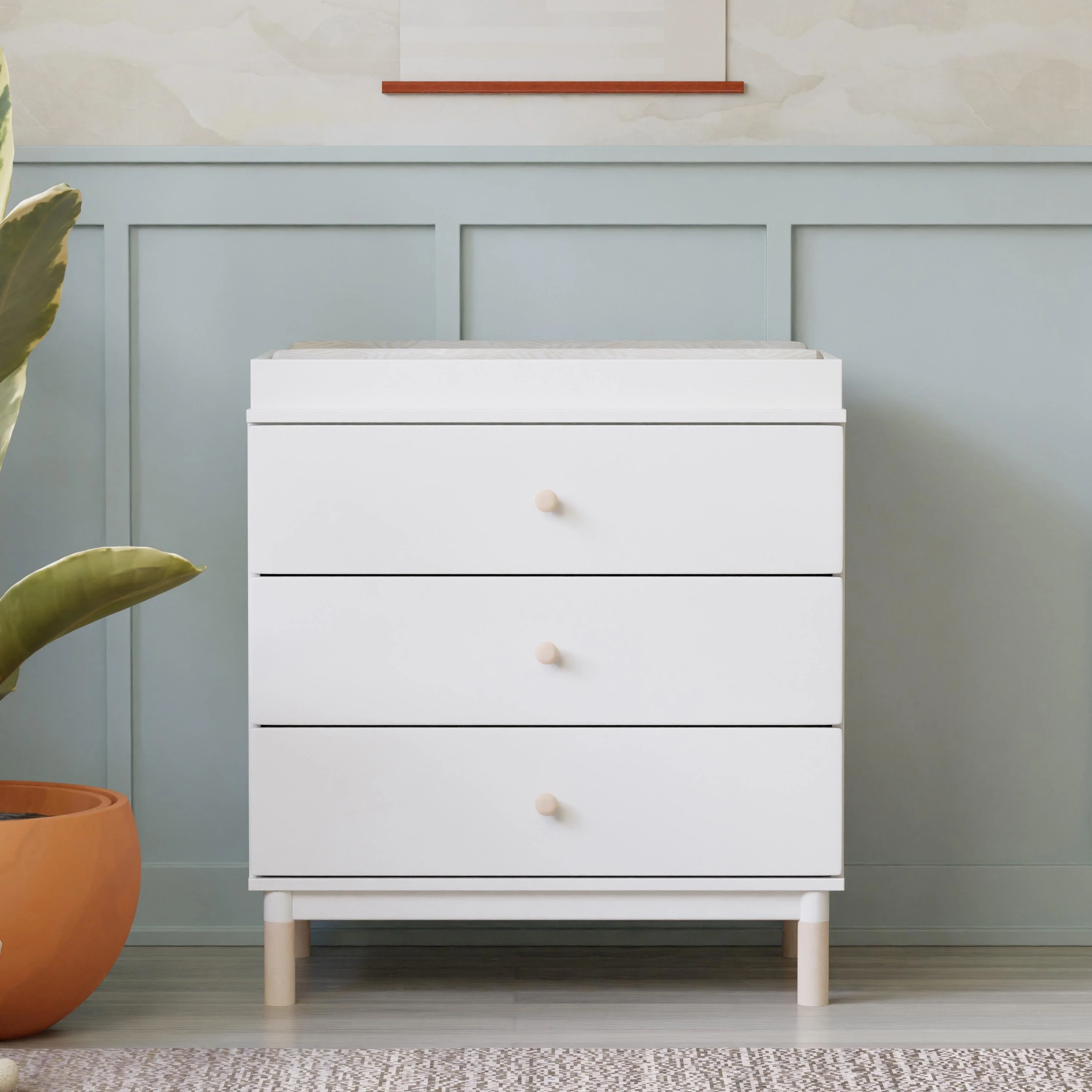 Gelato 3-Drawer Changer Dresser with Removable Changing Tray - Image 13