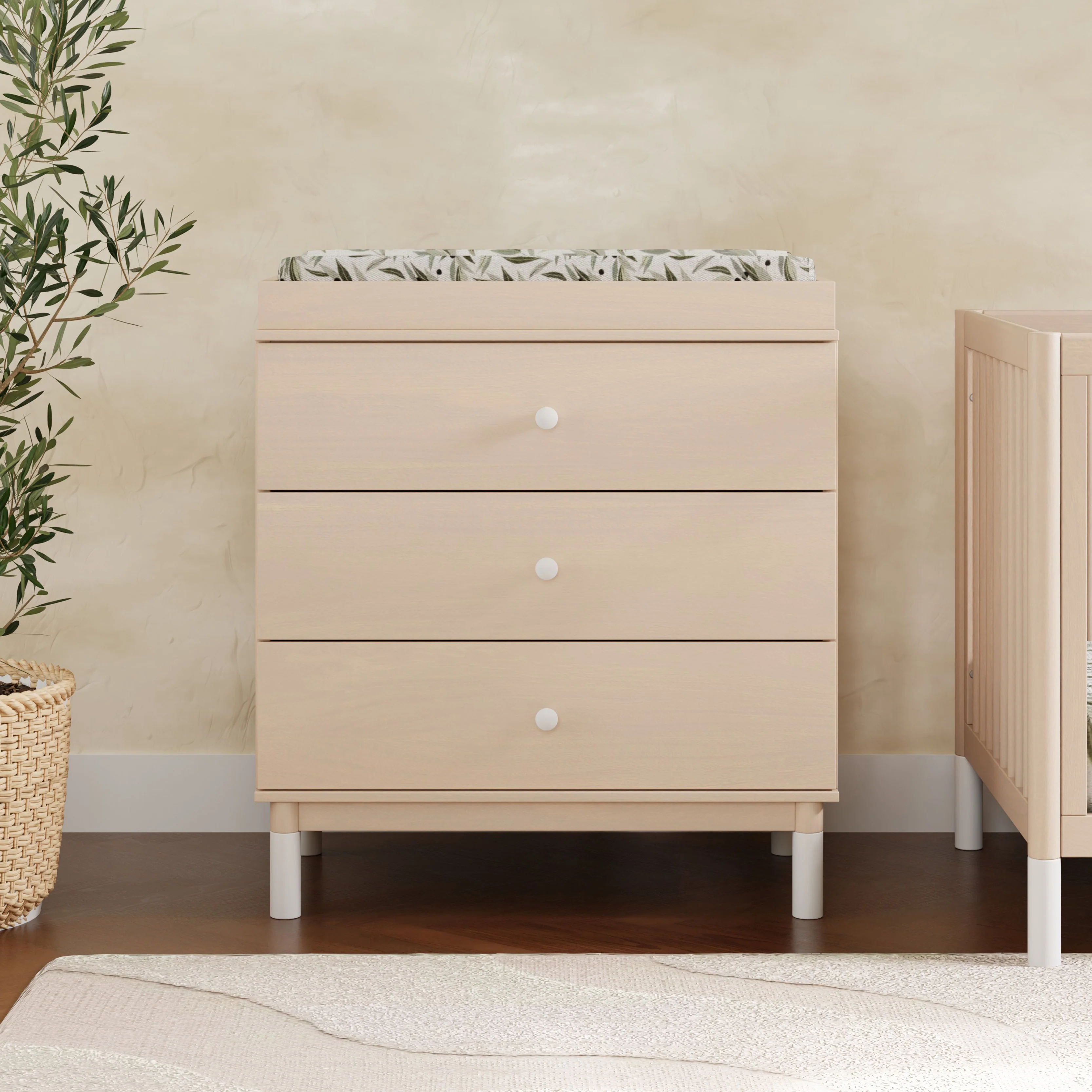 Gelato 3-Drawer Changer Dresser with Removable Changing Tray - Image 37