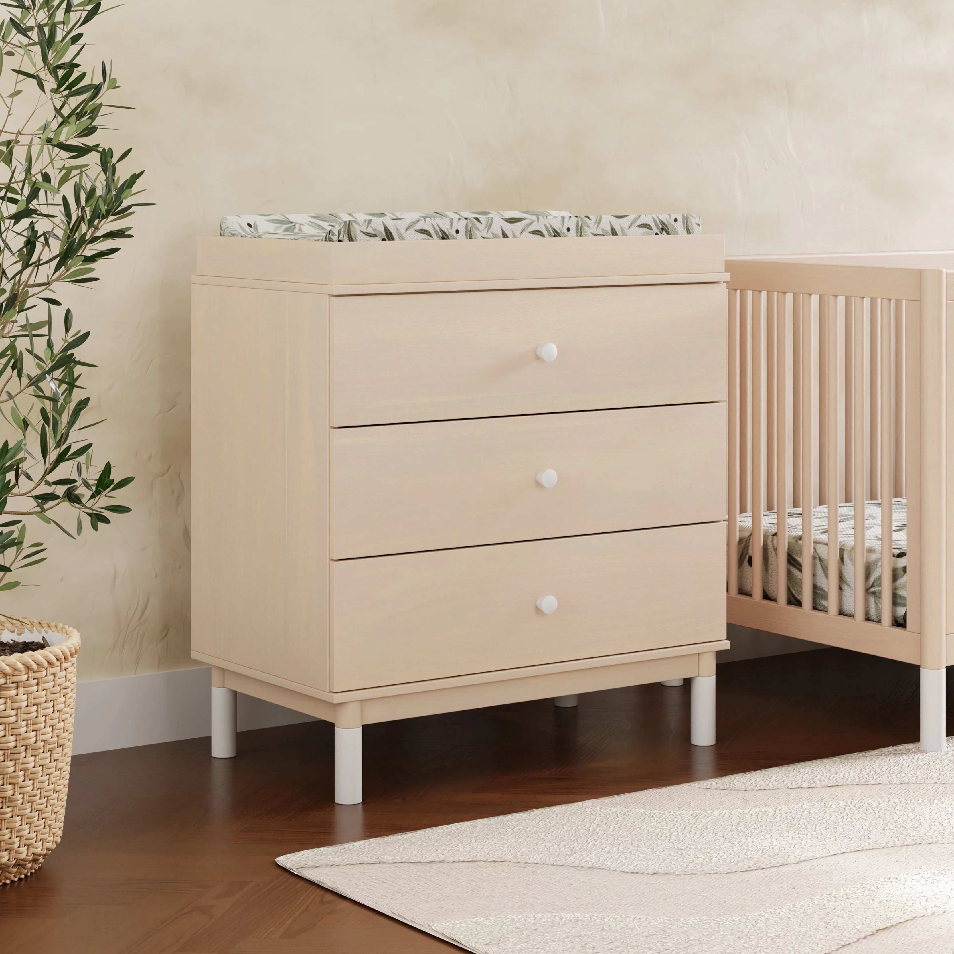 Gelato 3-Drawer Changer Dresser with Removable Changing Tray - Image 38